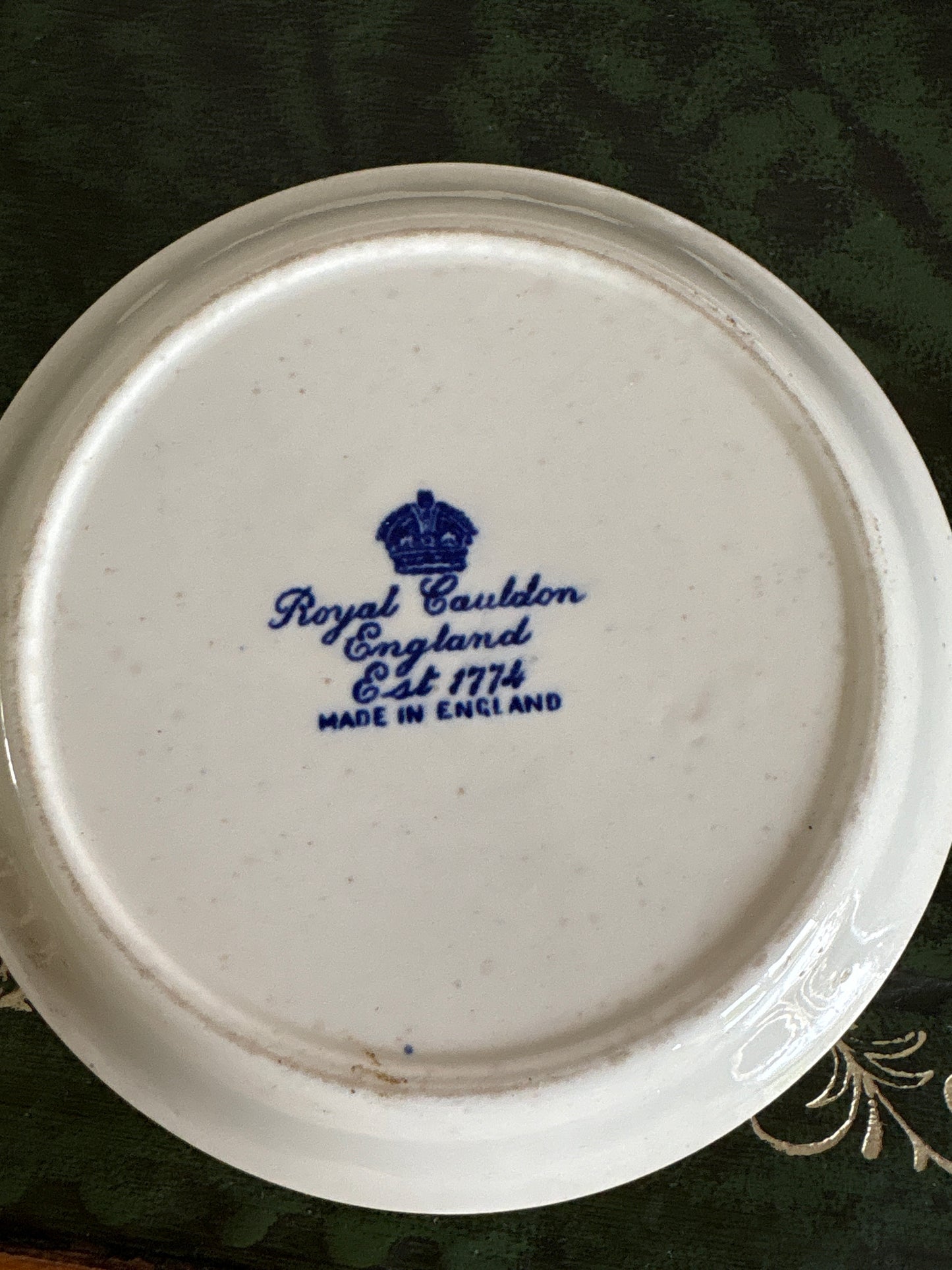 Vintage Treen Butter Dish