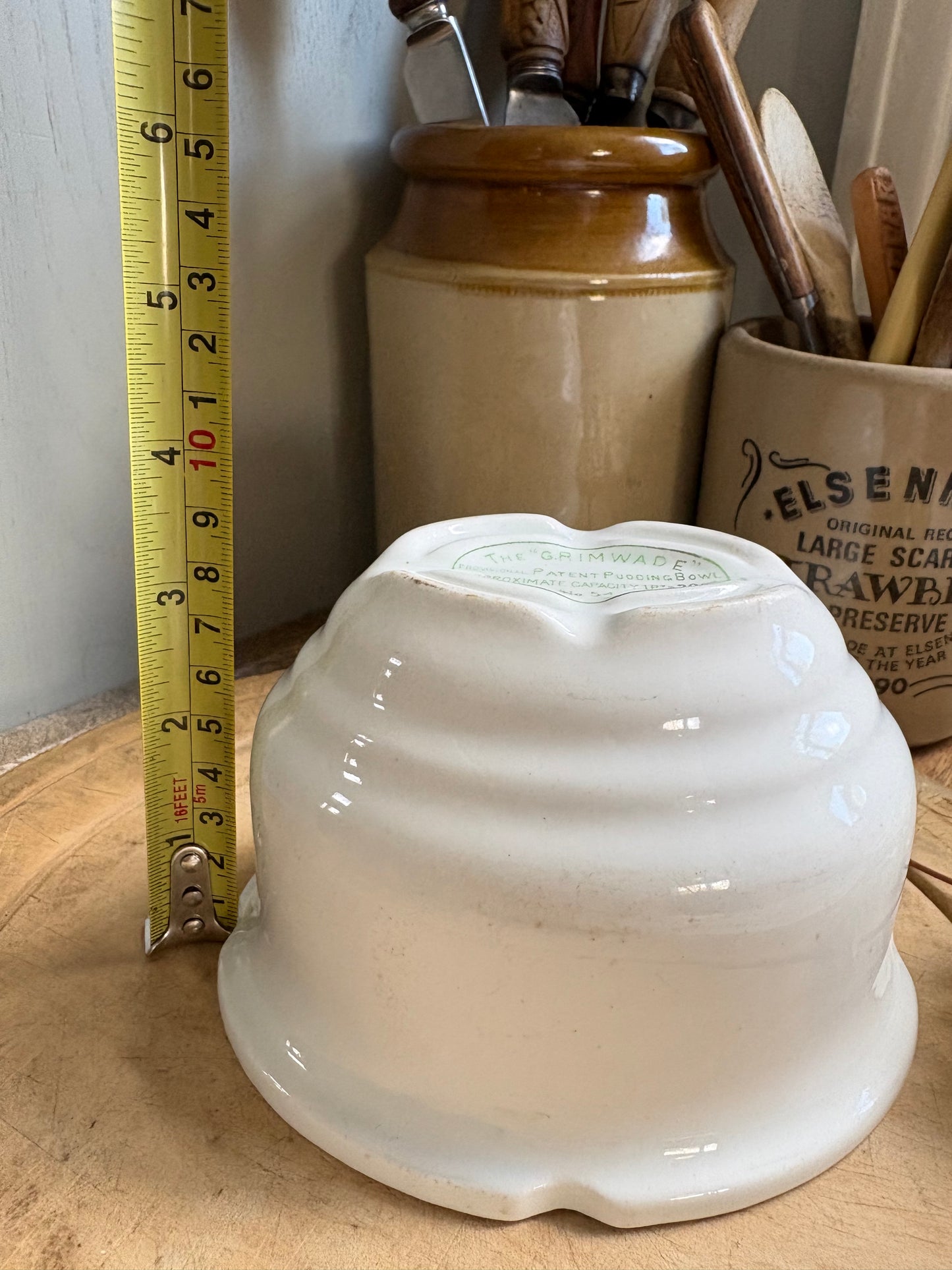Antique Grimwade Pudding Bowl