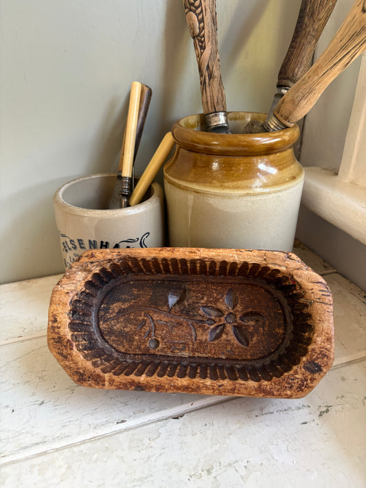 Antique Butter Brick, Butter Mould