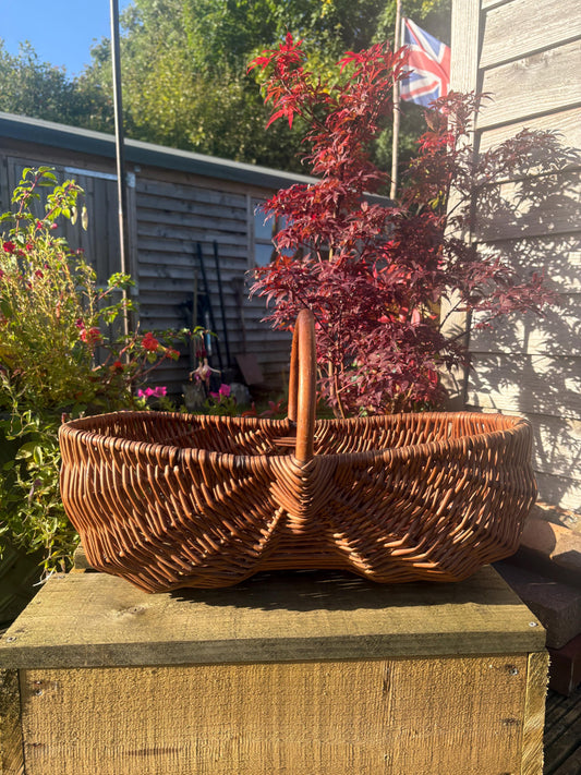 Wicker Grape Basket, Wicker Basket