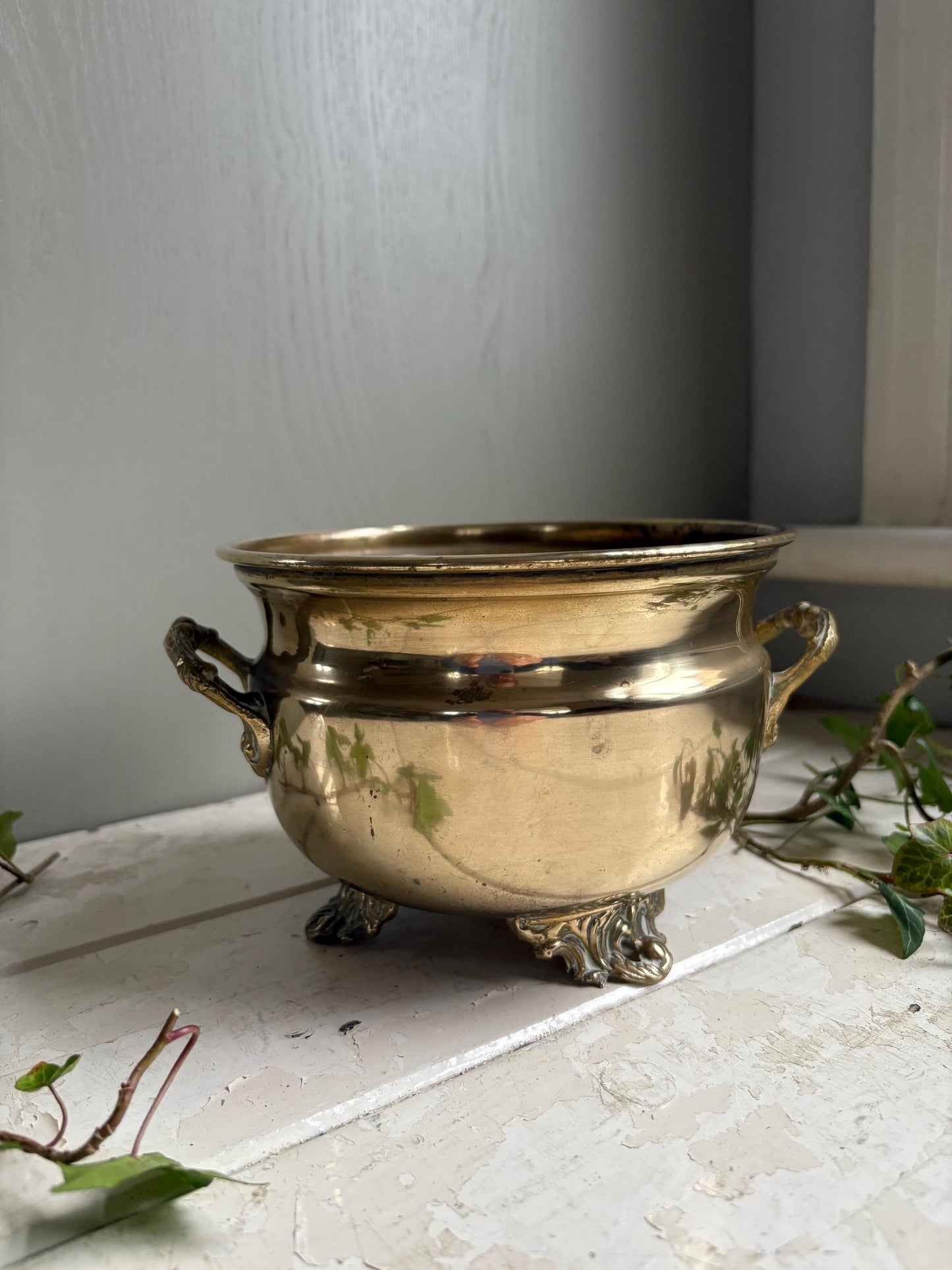 Brass Planter