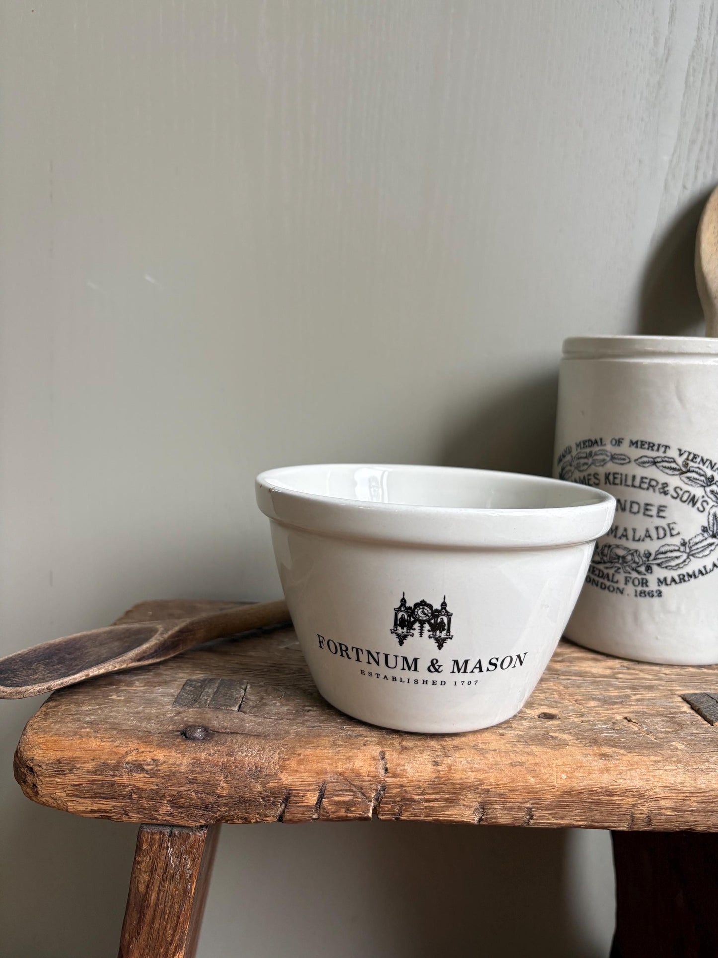 Fortnum and Mason pudding bowl.