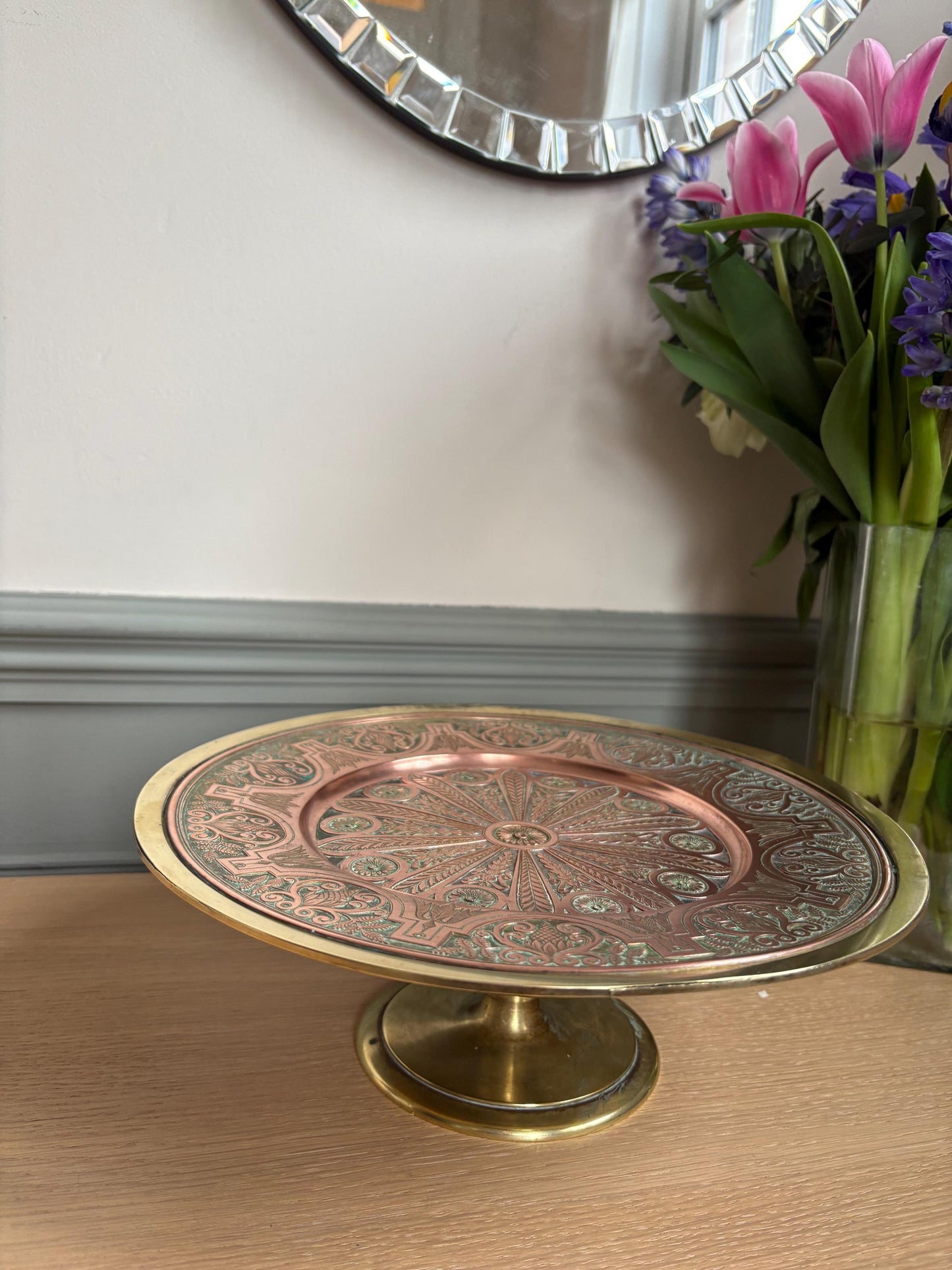 Copper and Brass Tazza