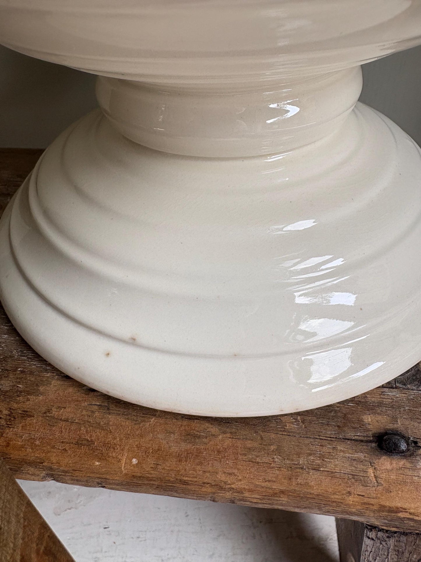 Antique Ironstone Butchers Ham Stand, Kitchenalia, TV Props.