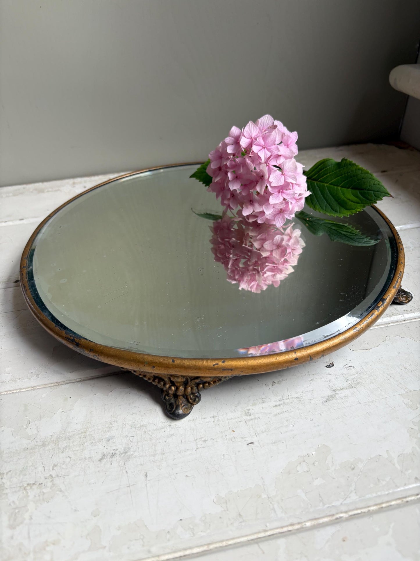 Mirrored Tray, Plateau Vanity Mirror, Dressing Table Stand.