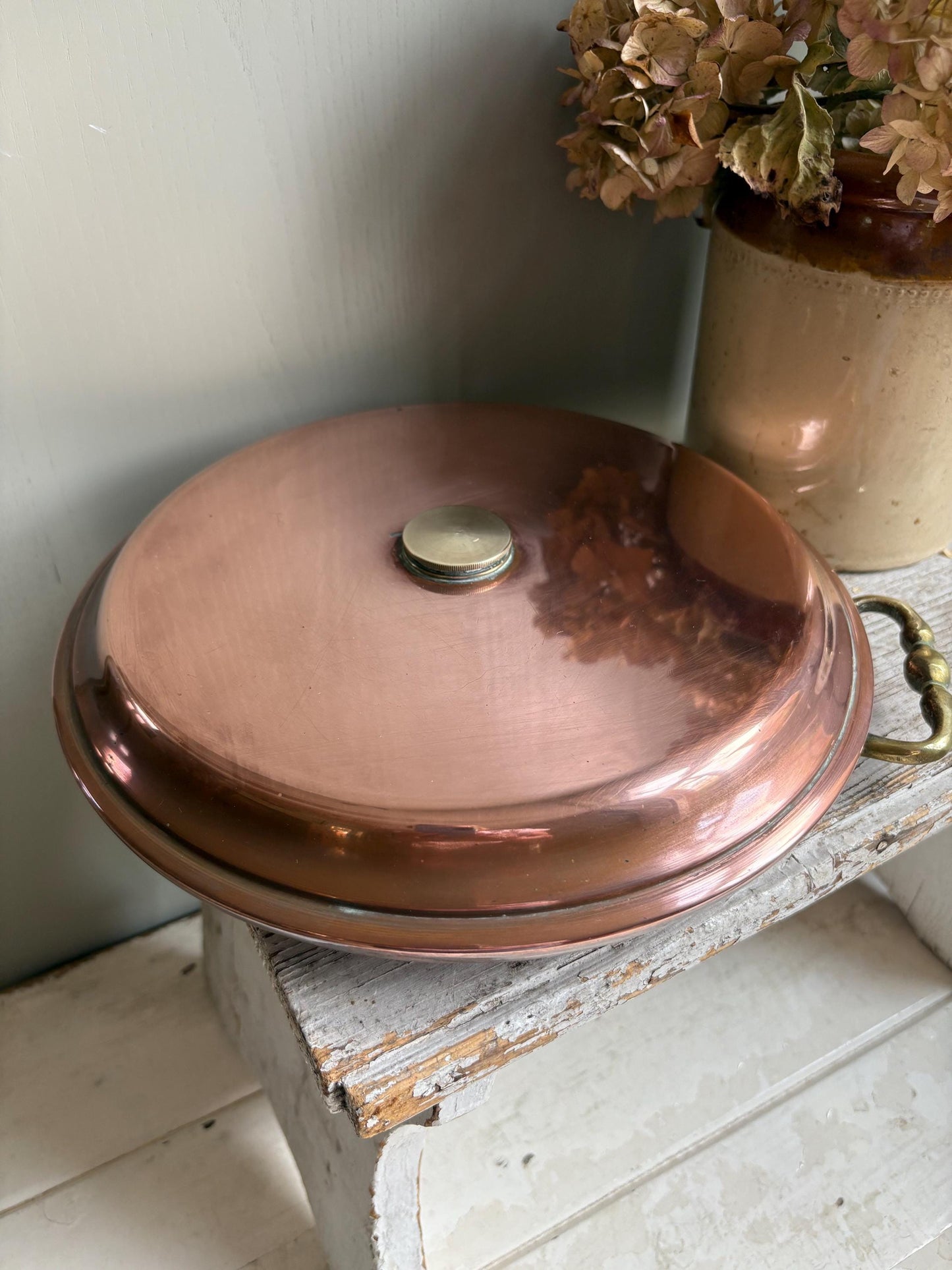 Copper Bed Warming Pan
