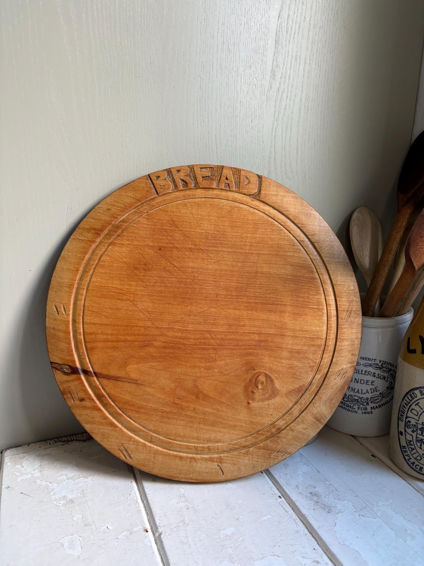 Old Bread Board- Kitchenalia