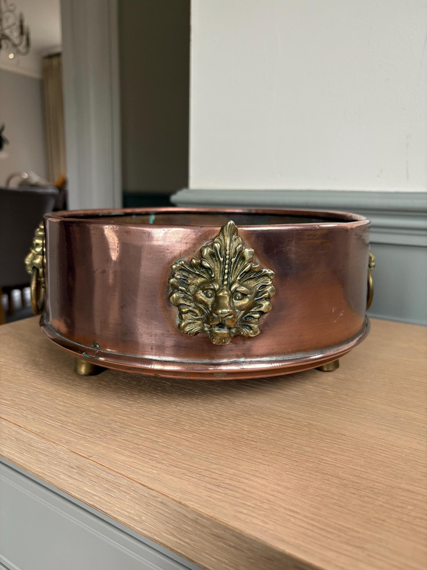 Copper Planter, Copper Cachepot