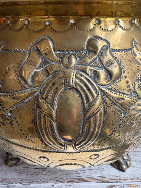 Victorian Brass Jardiniere