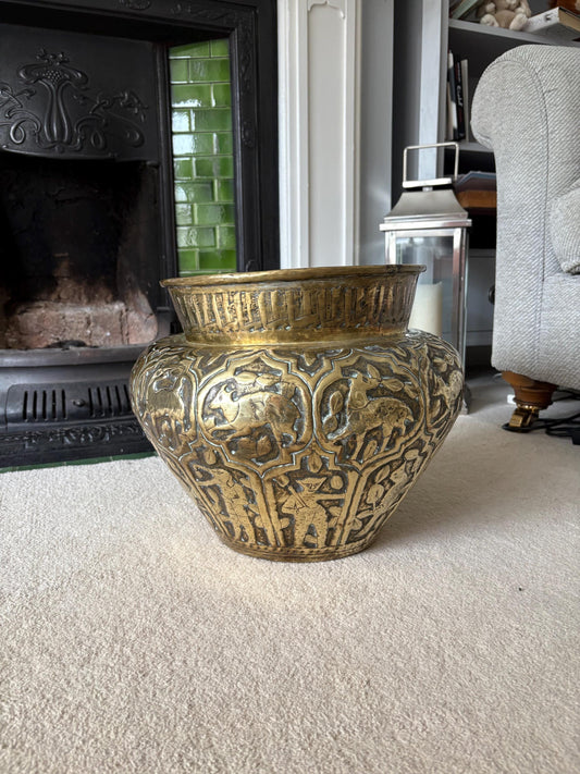 Very Large Indian Jardiniere.