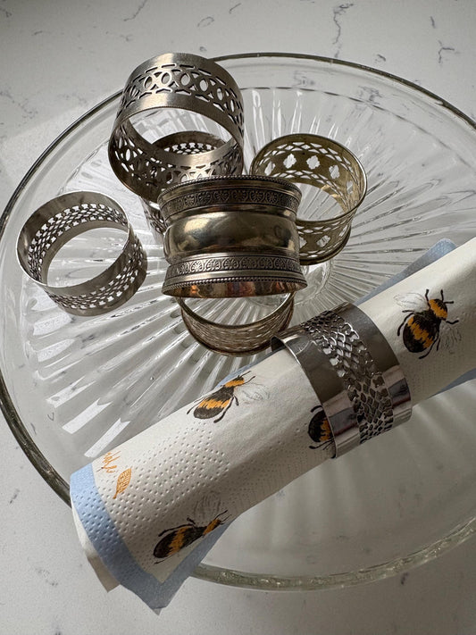 Seven Napkin/Serviette Rings
