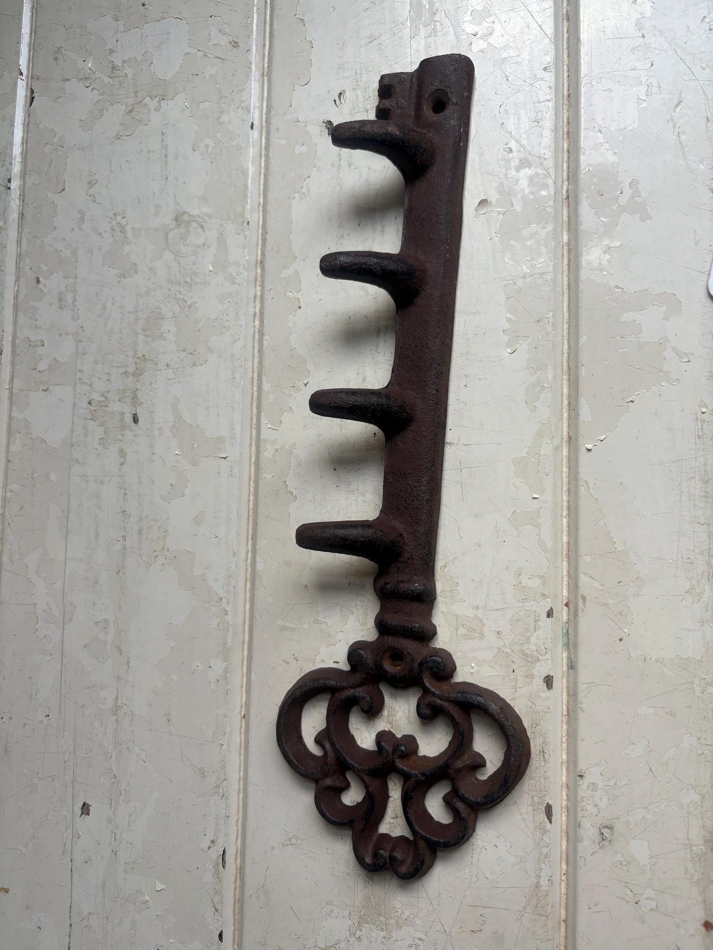 Old Cast Iron Key Holder/Hooks