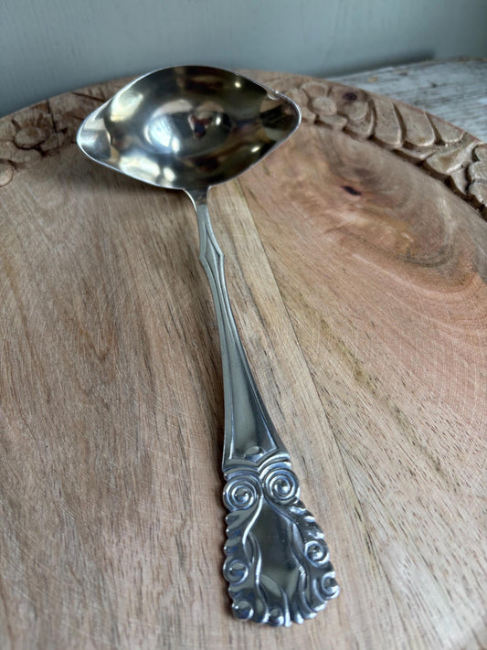 Vintage Sauce Ladle, Cutlery, Flatware