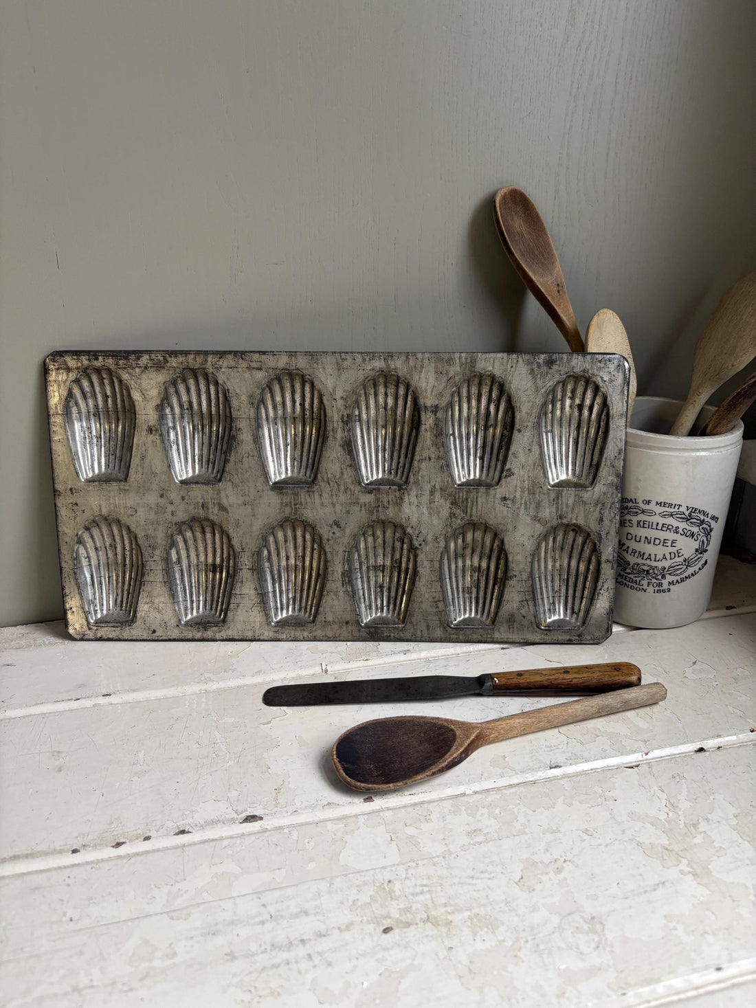 Wonderful Vintage French Madeleine Tray