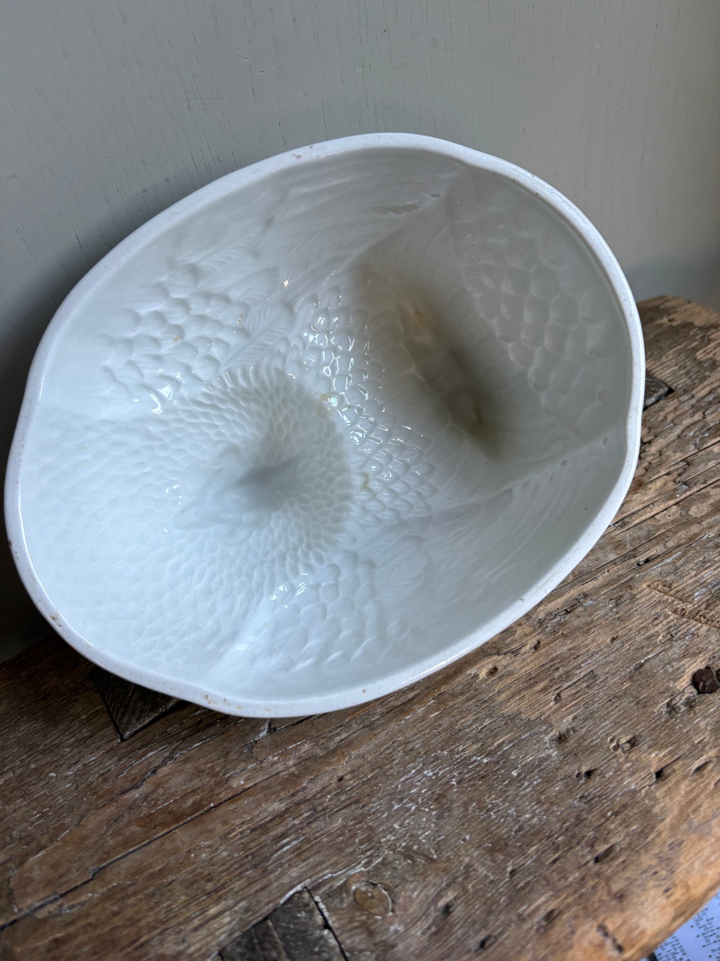 Antique Chicken Jelly Mould