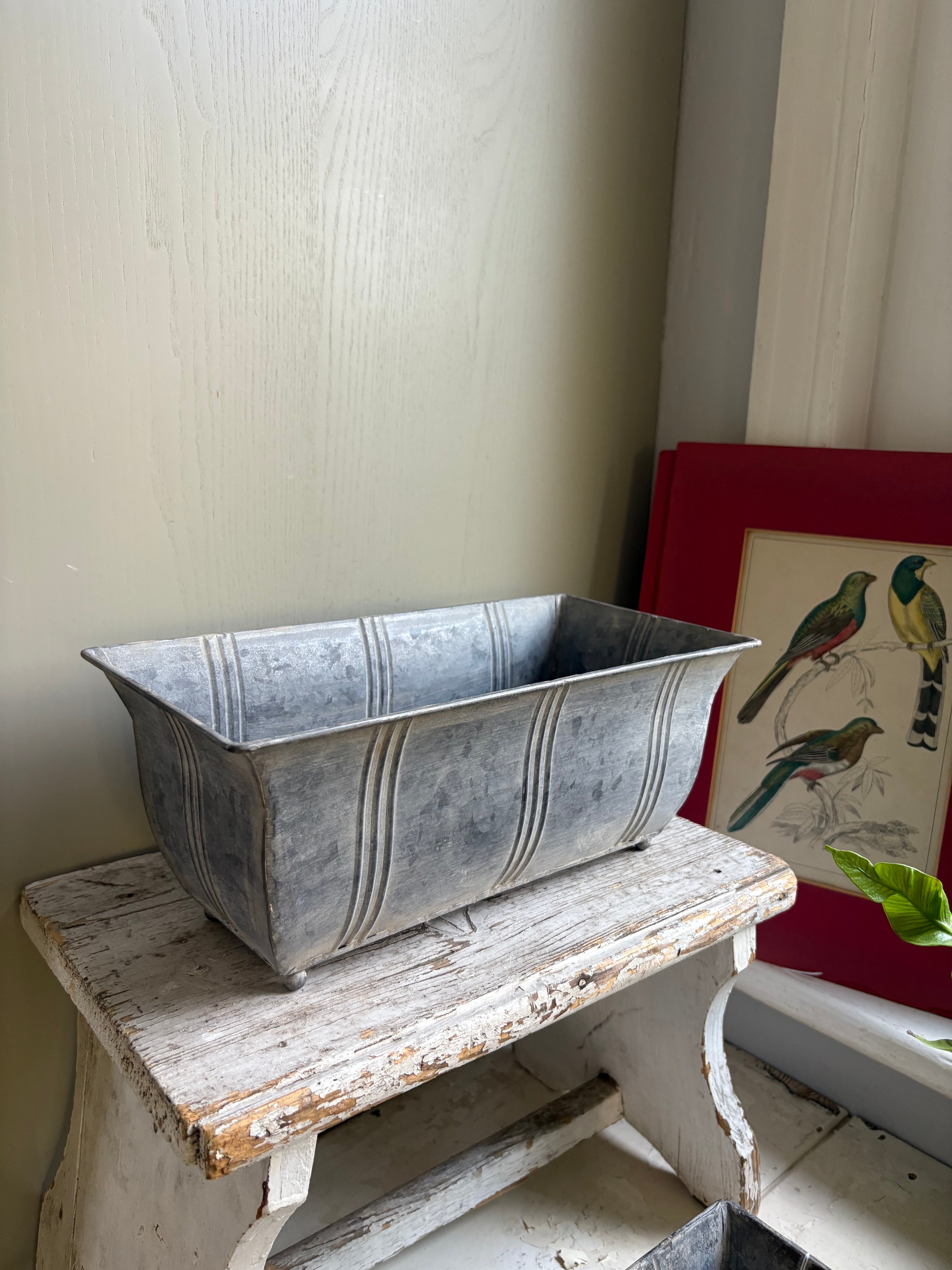 New Vintage Style Zinc Planter