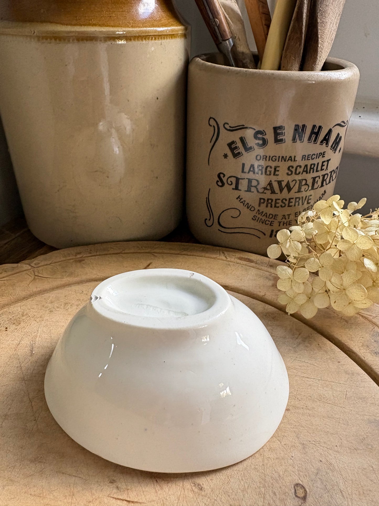 Ironstone Jelly Mould, Acorn Jelly Mould, Antique Kitchenalia