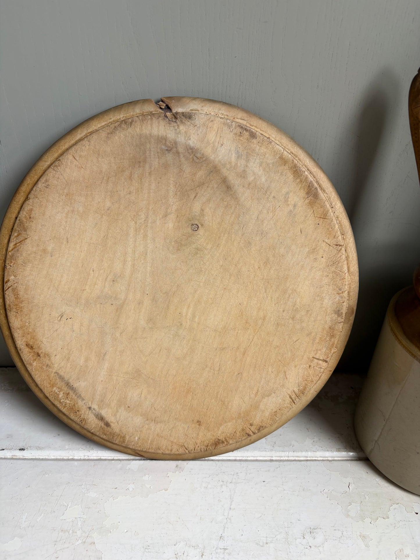 Antique English Bread Board