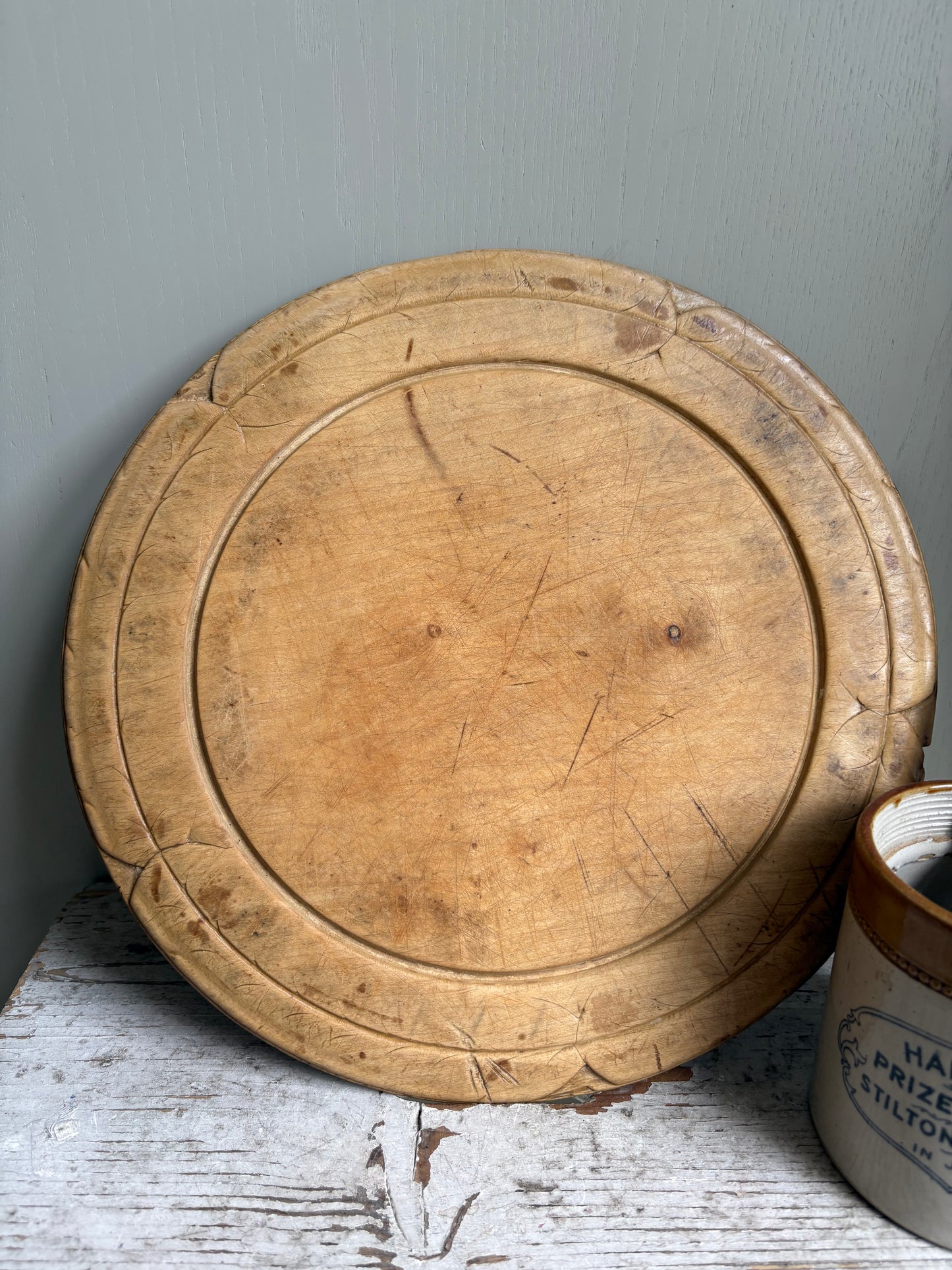 Antique English Bread Board