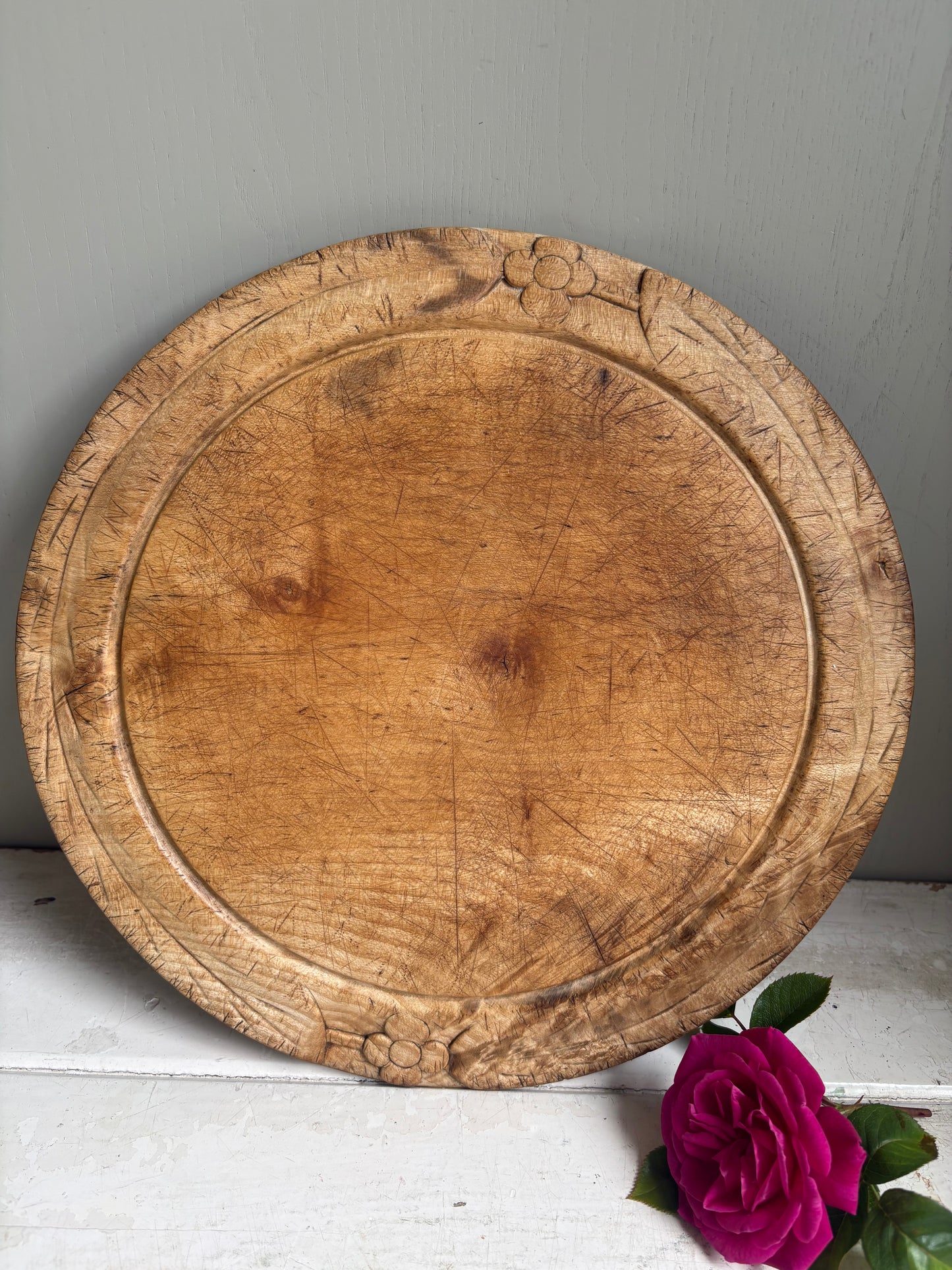 Antique English Bread Board