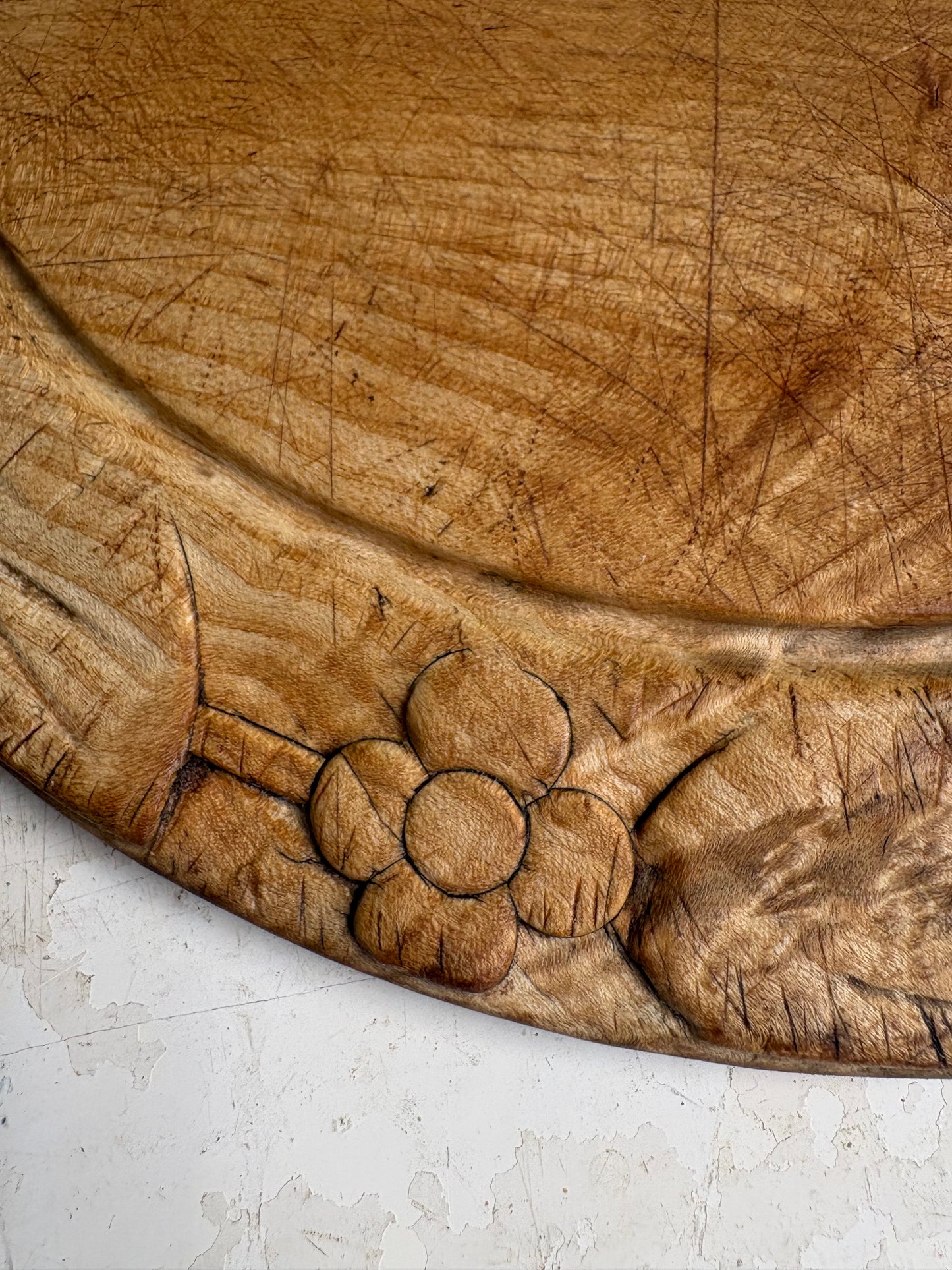 Antique English Bread Board