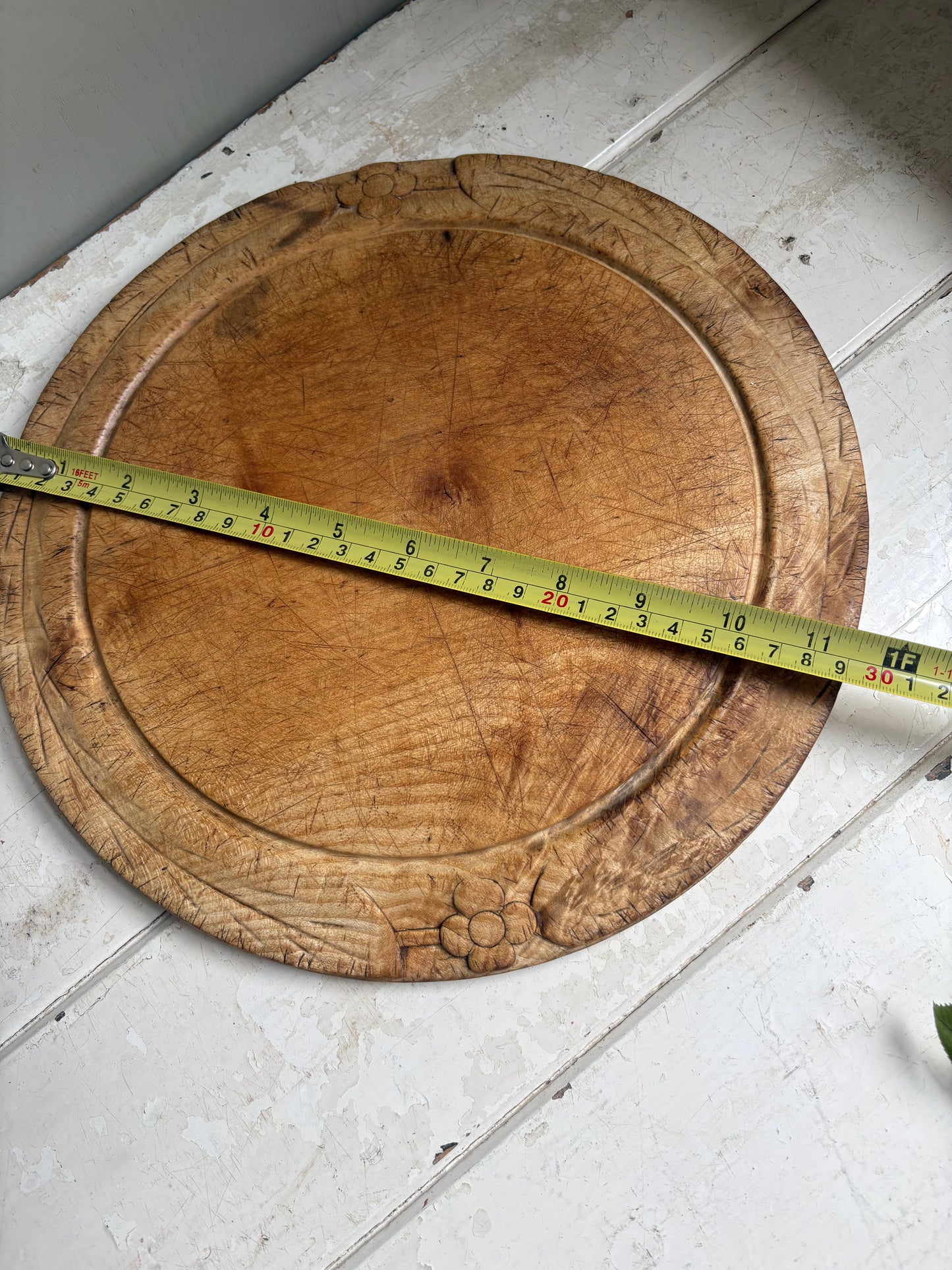 Antique English Bread Board