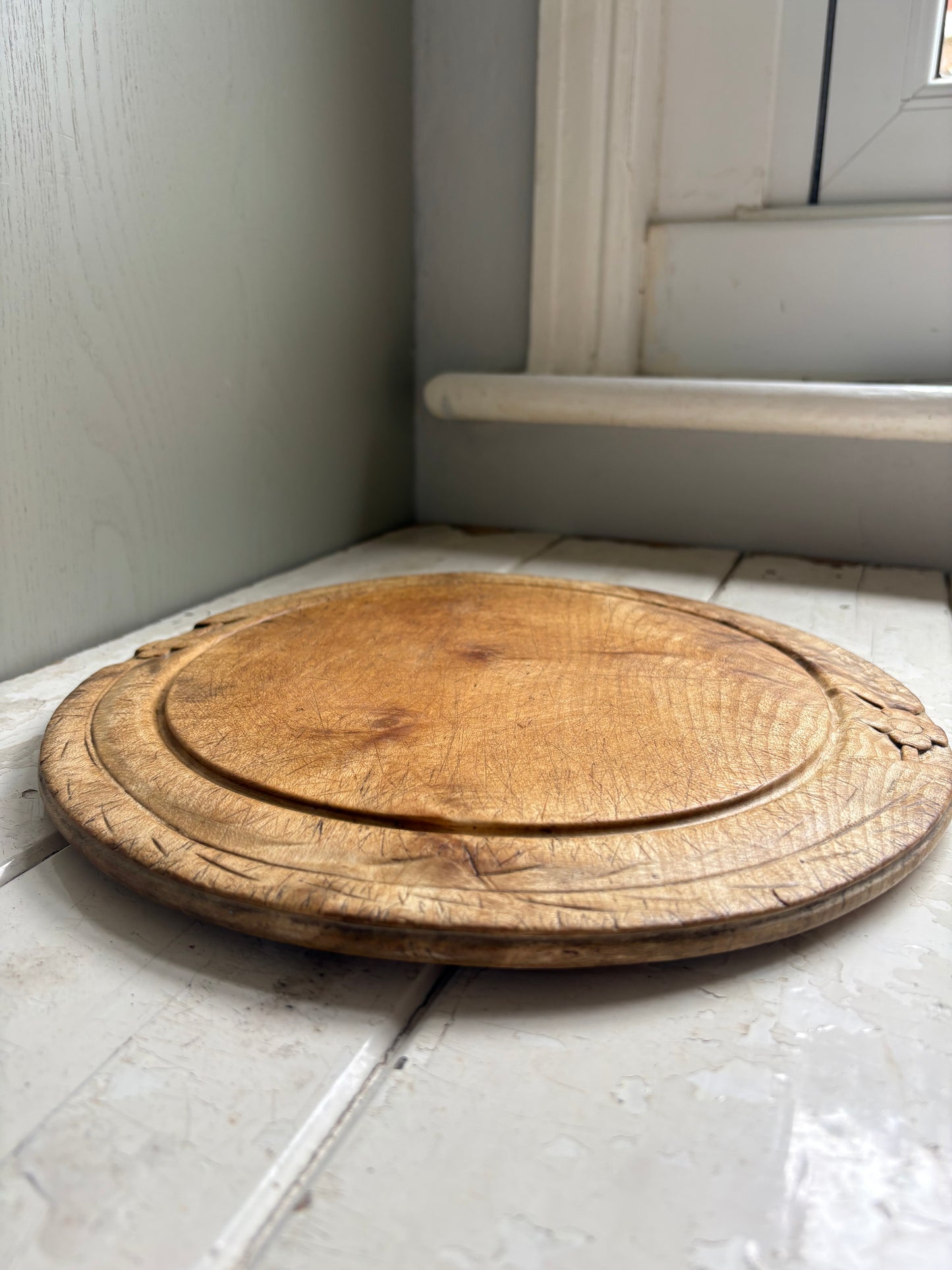 Antique English Bread Board