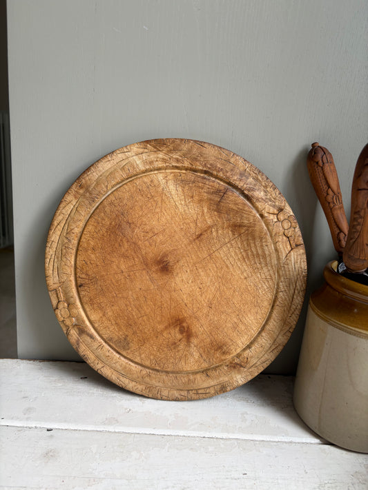 Antique English Bread Board