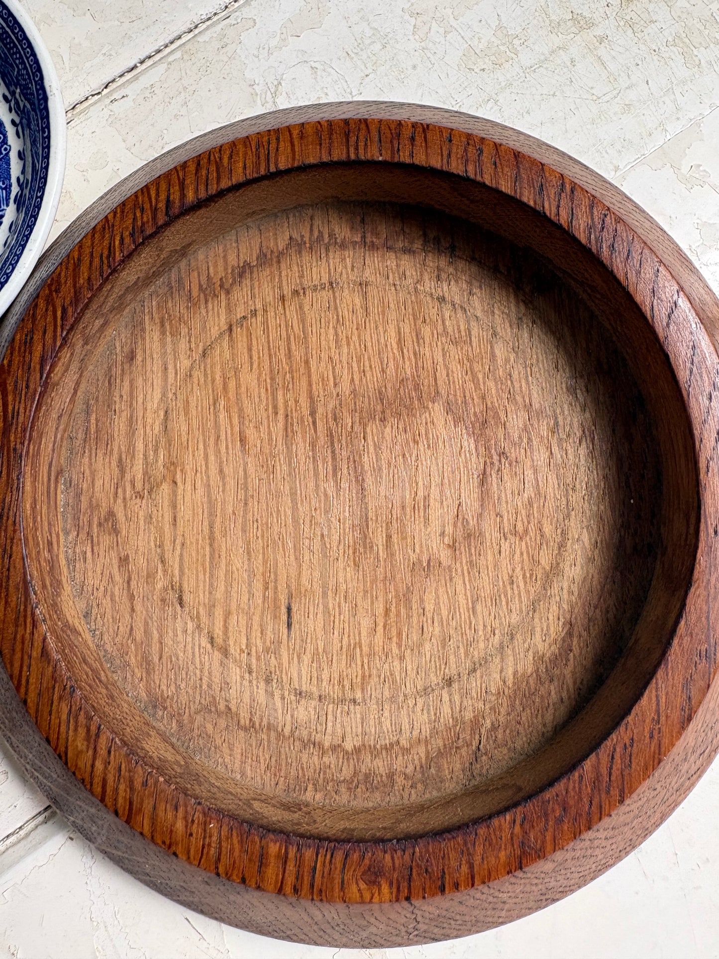 Vintage Treen Butter Dish