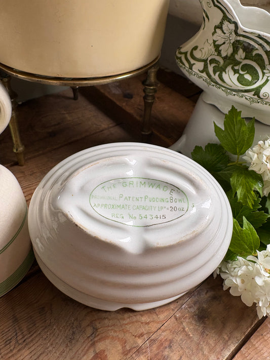 Antique Grimwade Pudding Bowl