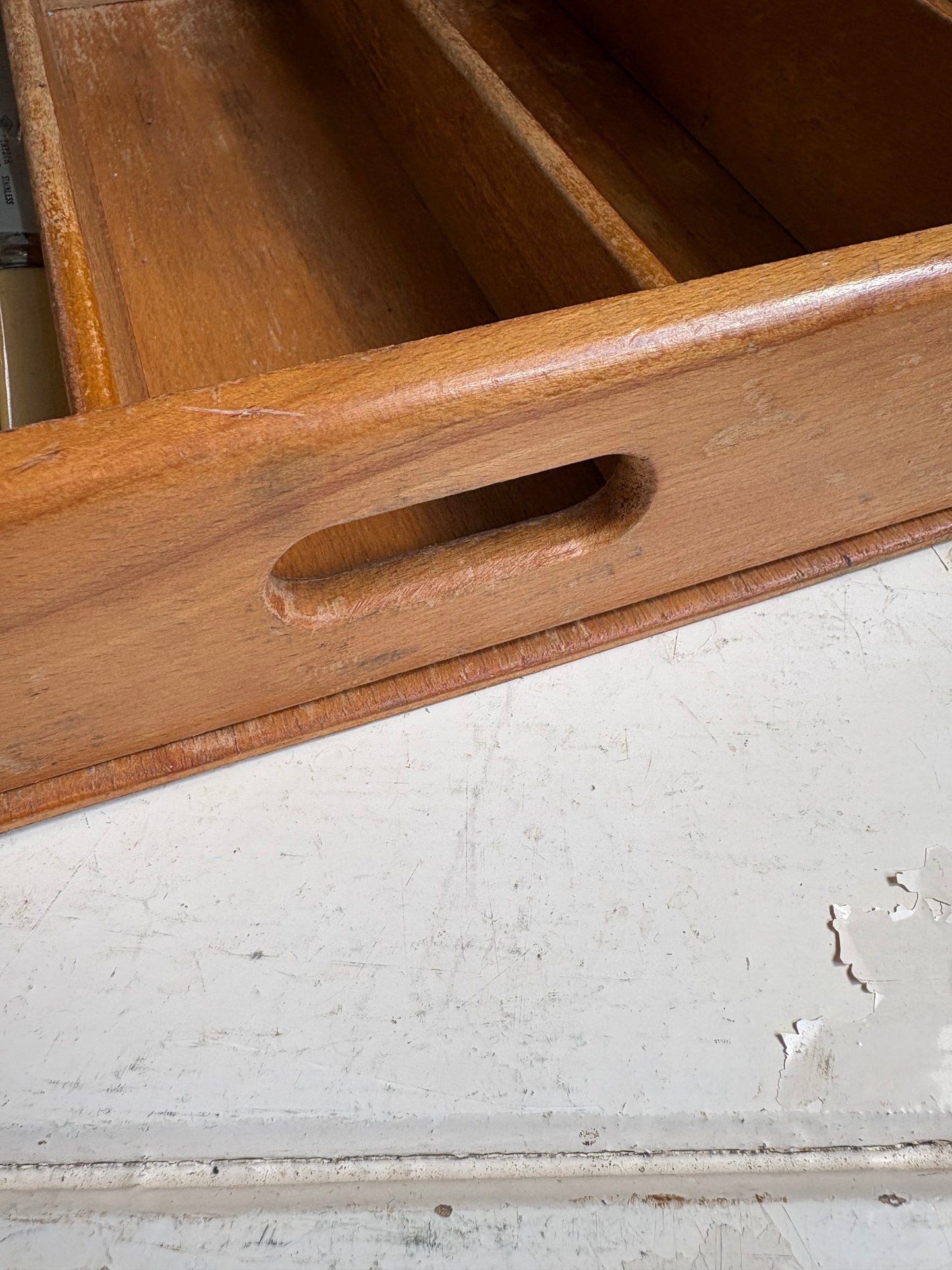 Wooden Cutlery Tray