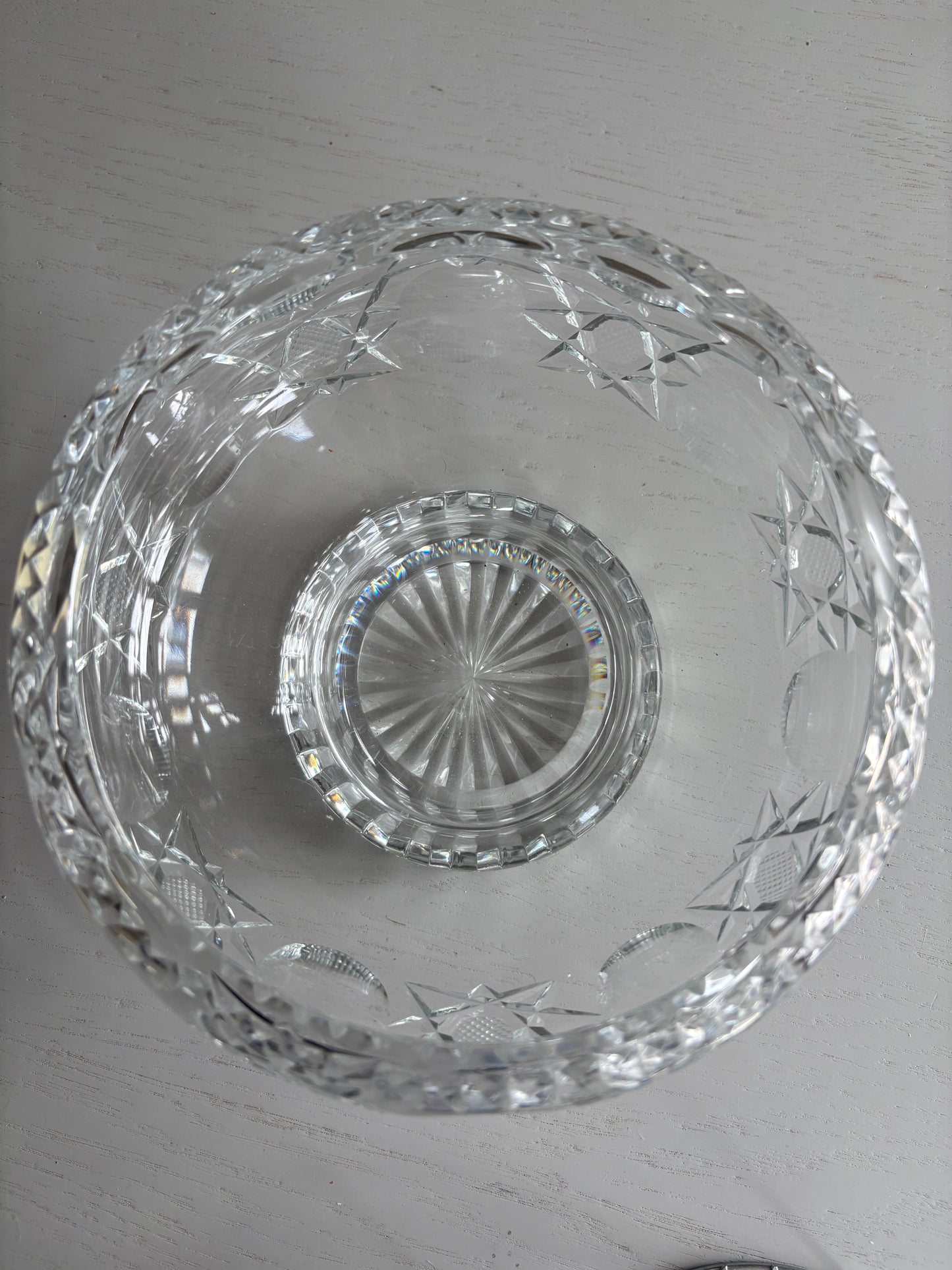 Royal Brierley Crystal PosyVase