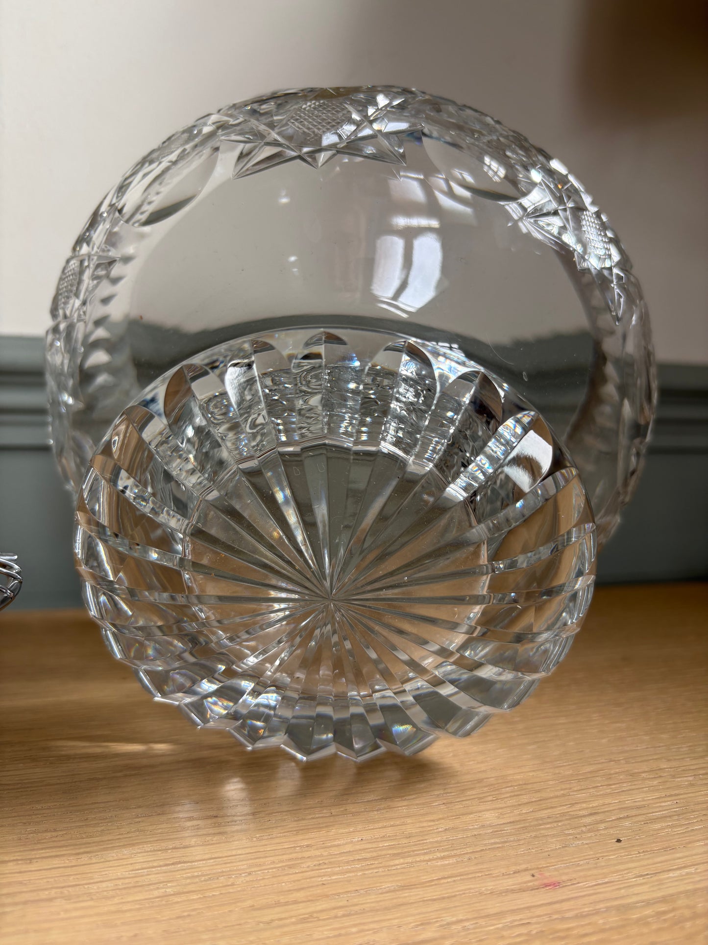 Royal Brierley Crystal PosyVase