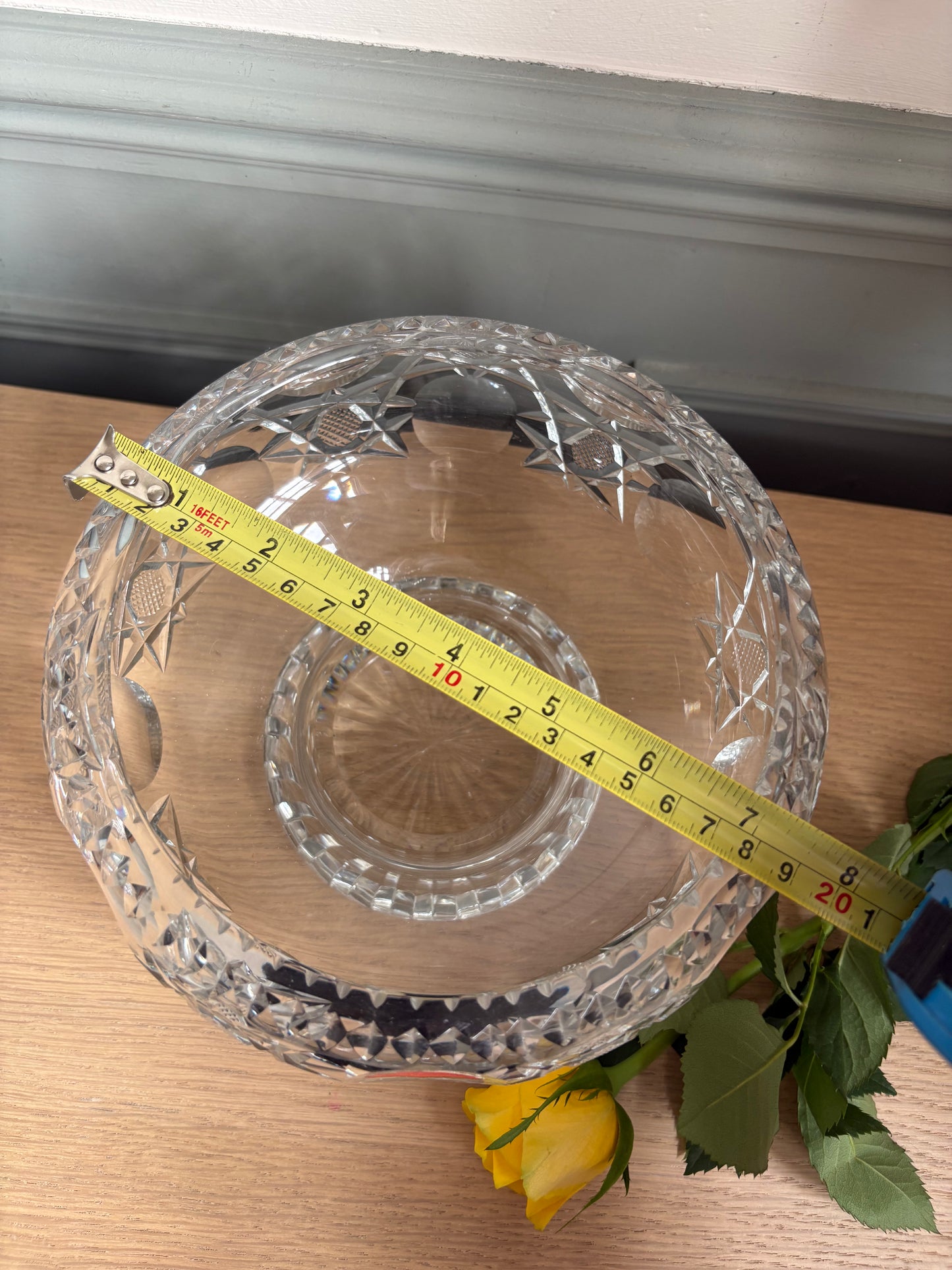 Royal Brierley Crystal PosyVase