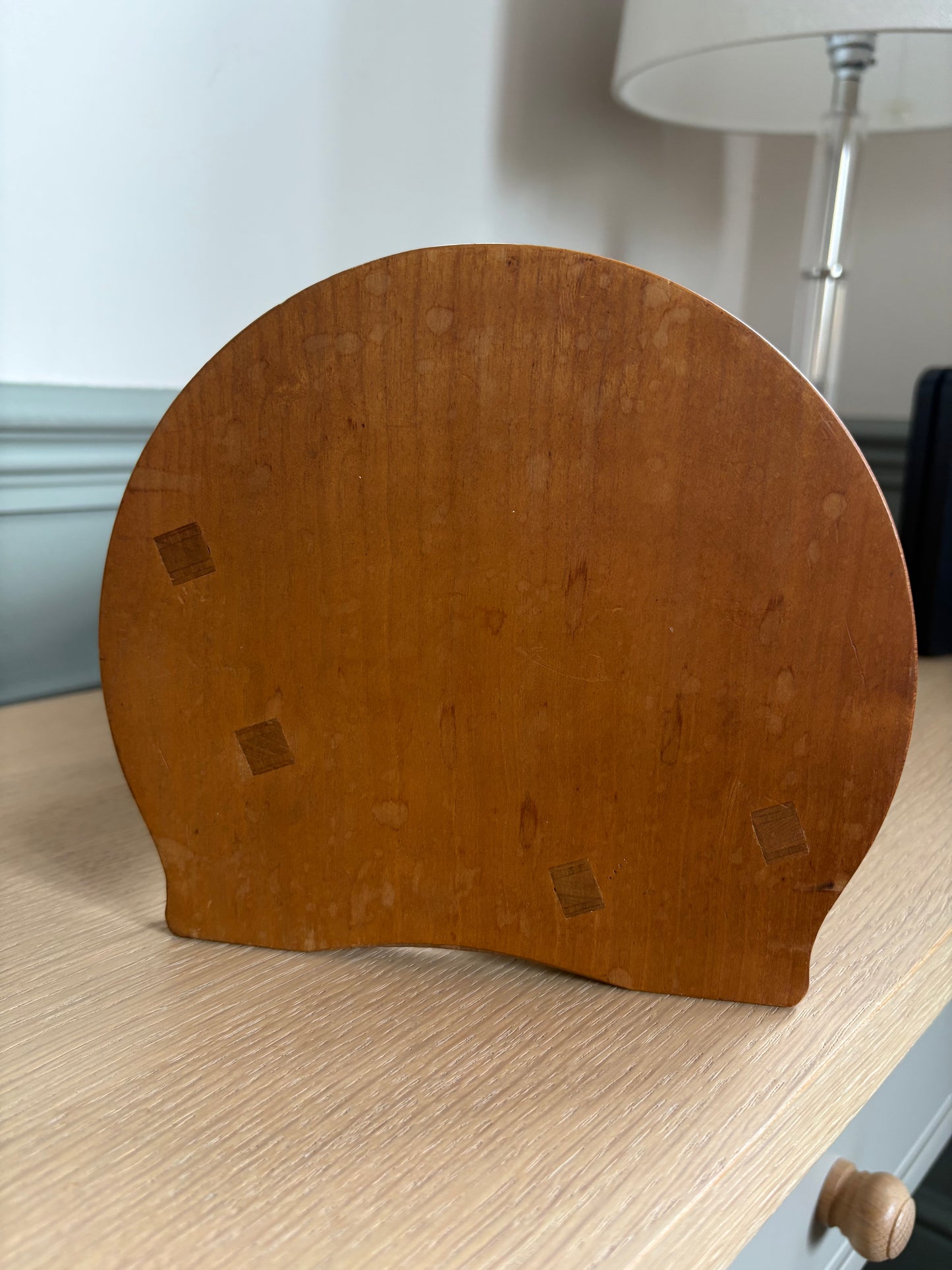Wooden Book Trough.