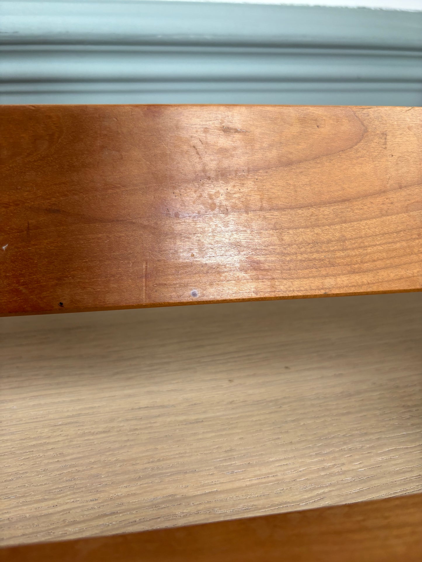 Wooden Book Trough.