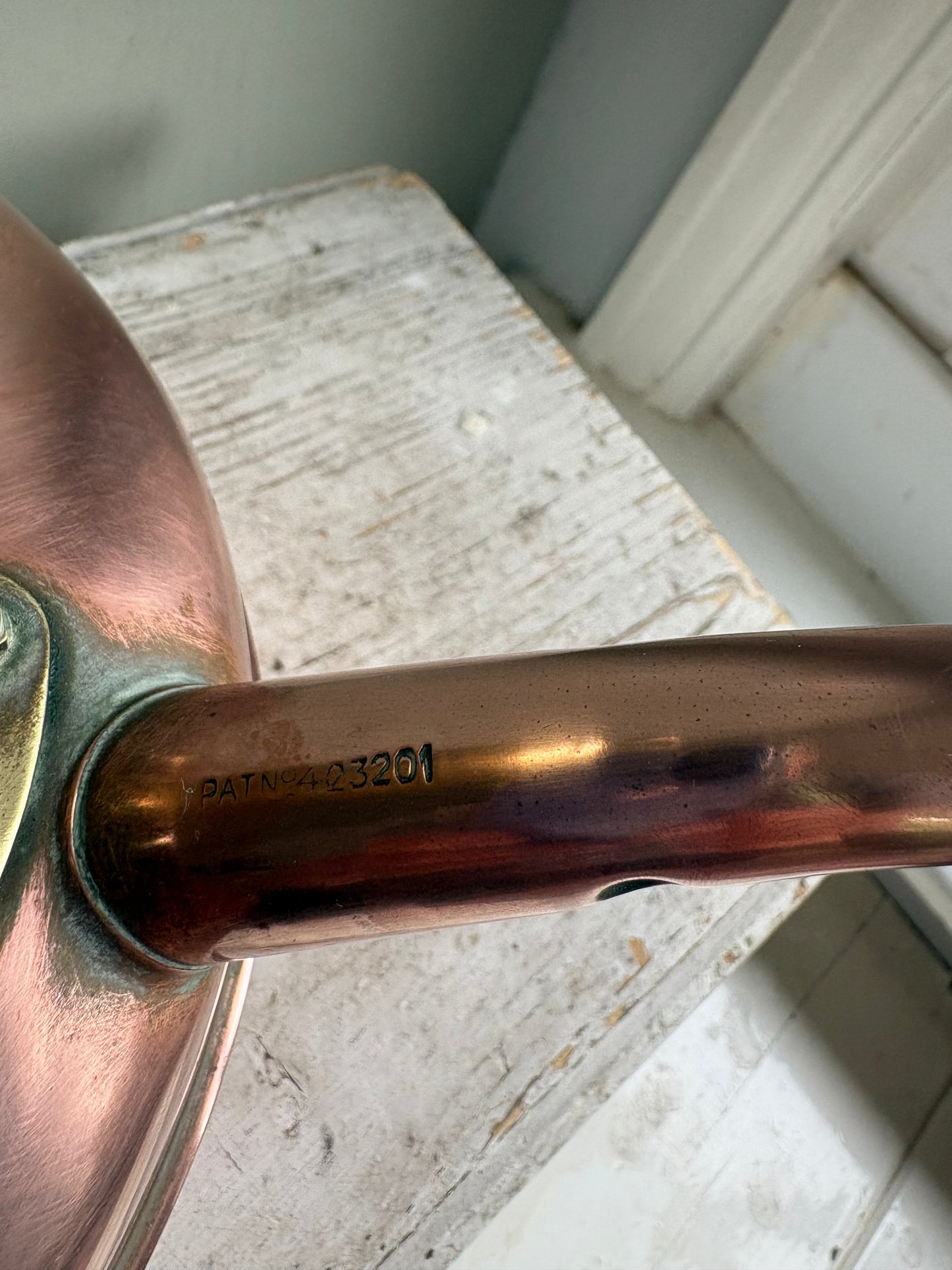 Simplex Patent Whistling Copper Kettle, English Copper Kettle