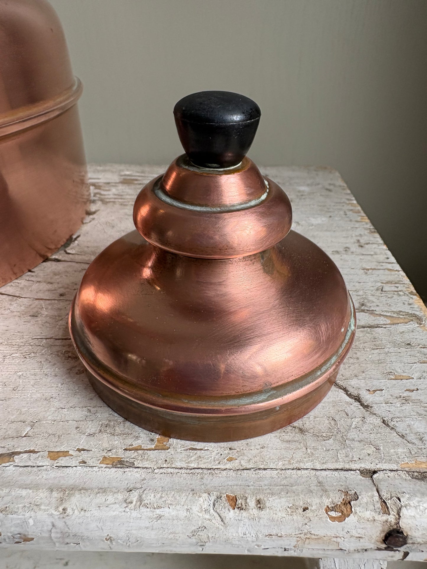 Simplex Patent Whistling Copper Kettle, English Copper Kettle