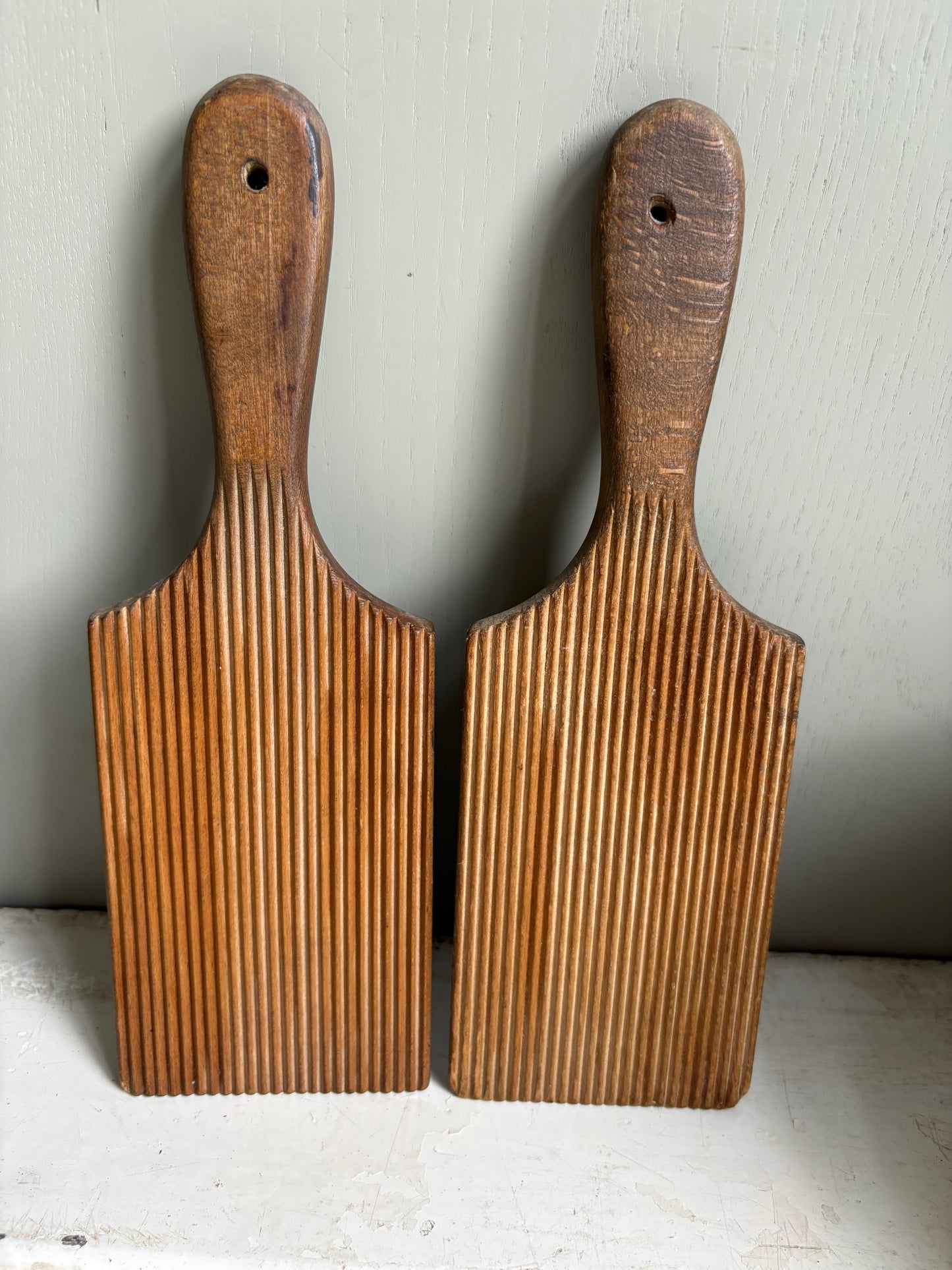 Vintage Wooden Butter Pats