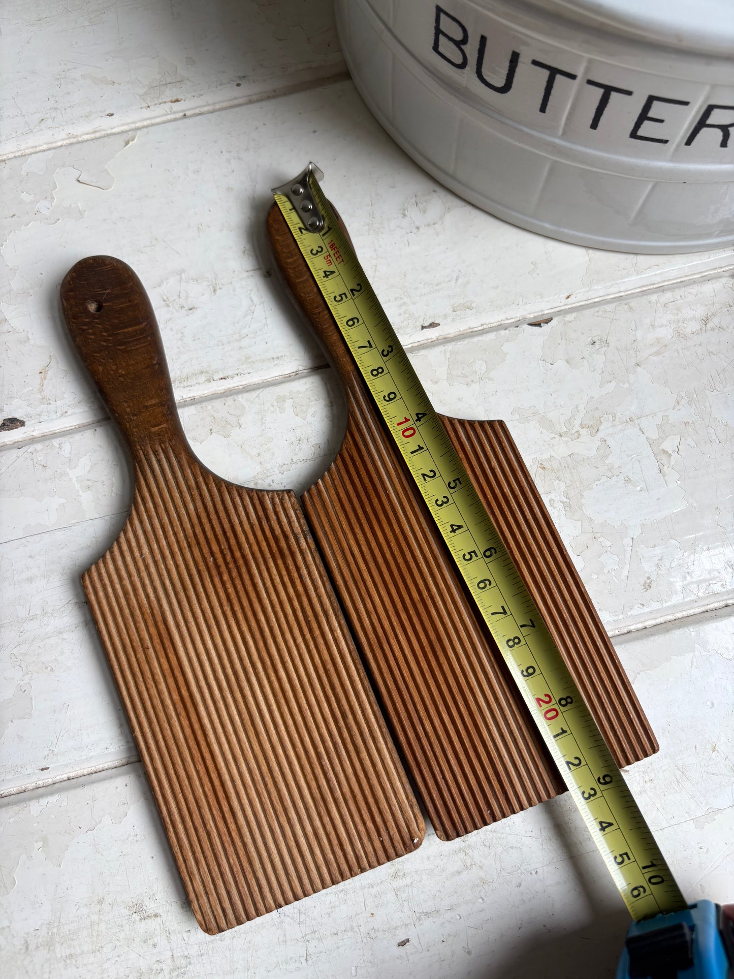 Vintage Wooden Butter Pats