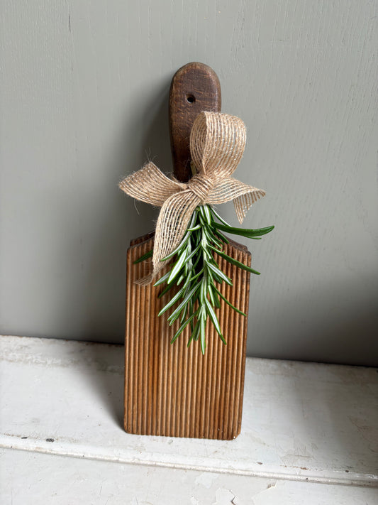 Vintage Wooden Butter Pats