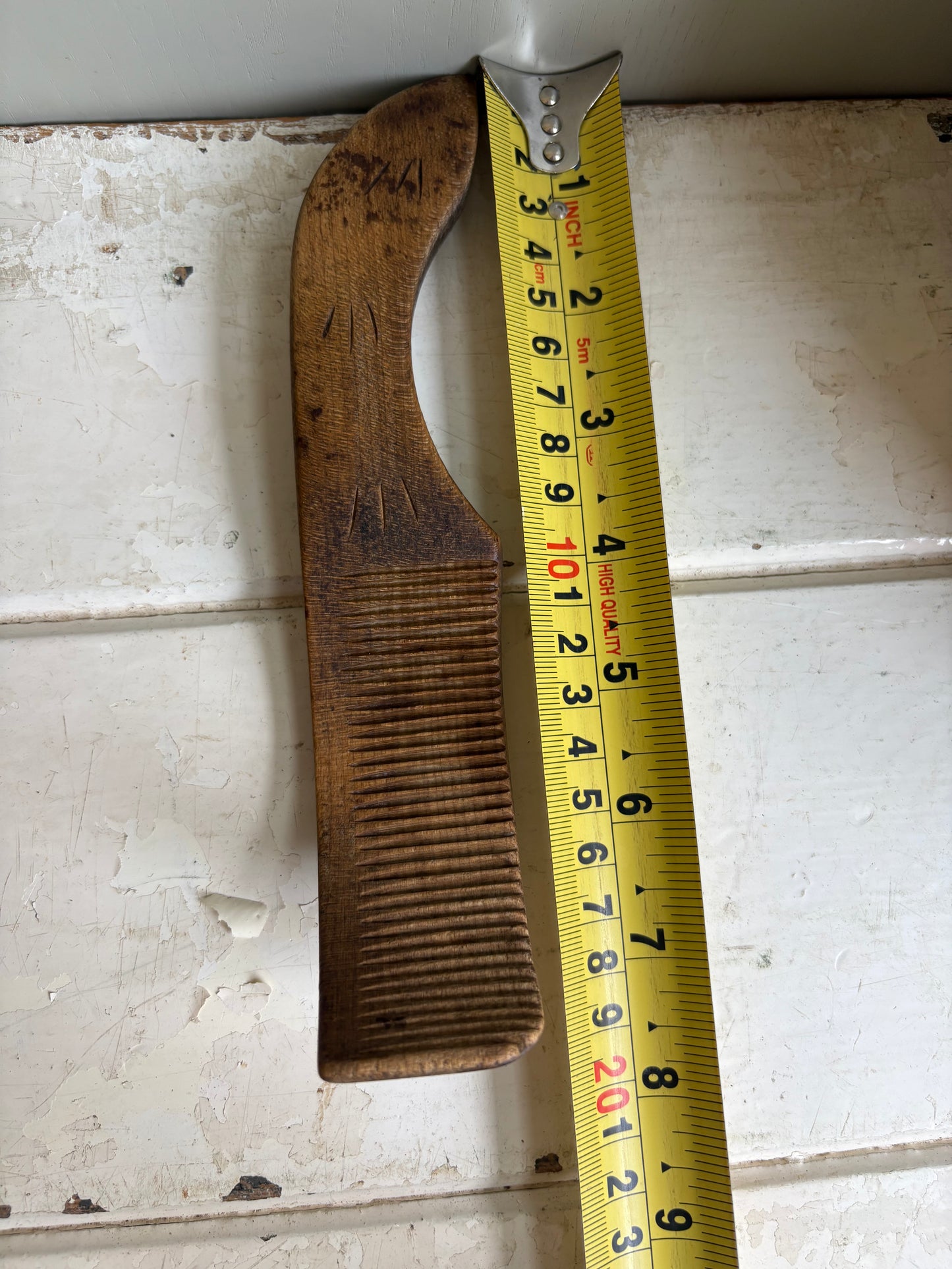 Antique English Butter Curler,Treen