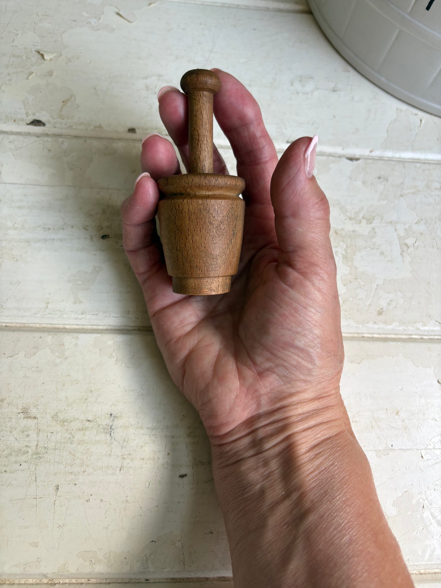 Small Butter Stamp-Treen-Butter Mould