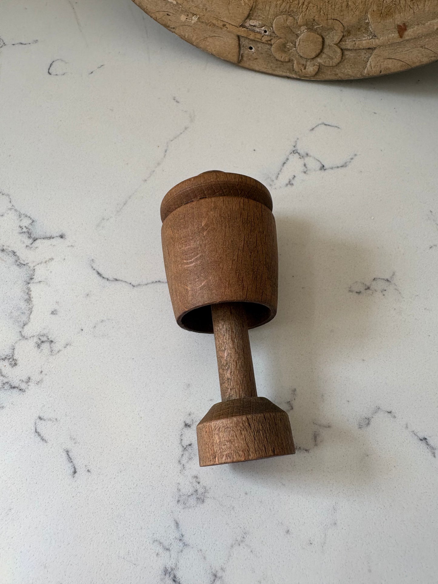 Small Butter Stamp - Treen -Butter Mould