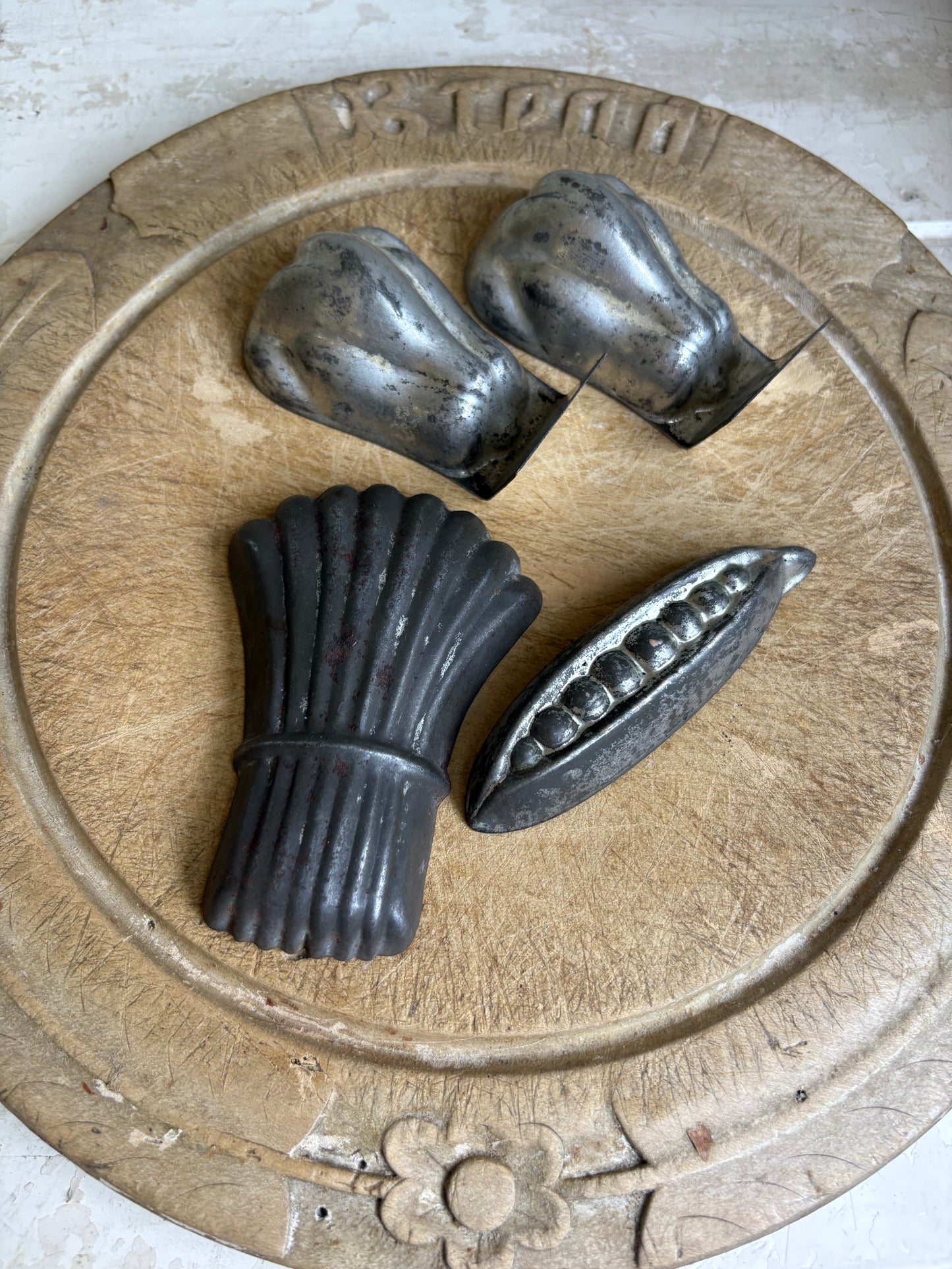 Vintage Pastry Tins - Kitchenalia - Aspic Moulds.