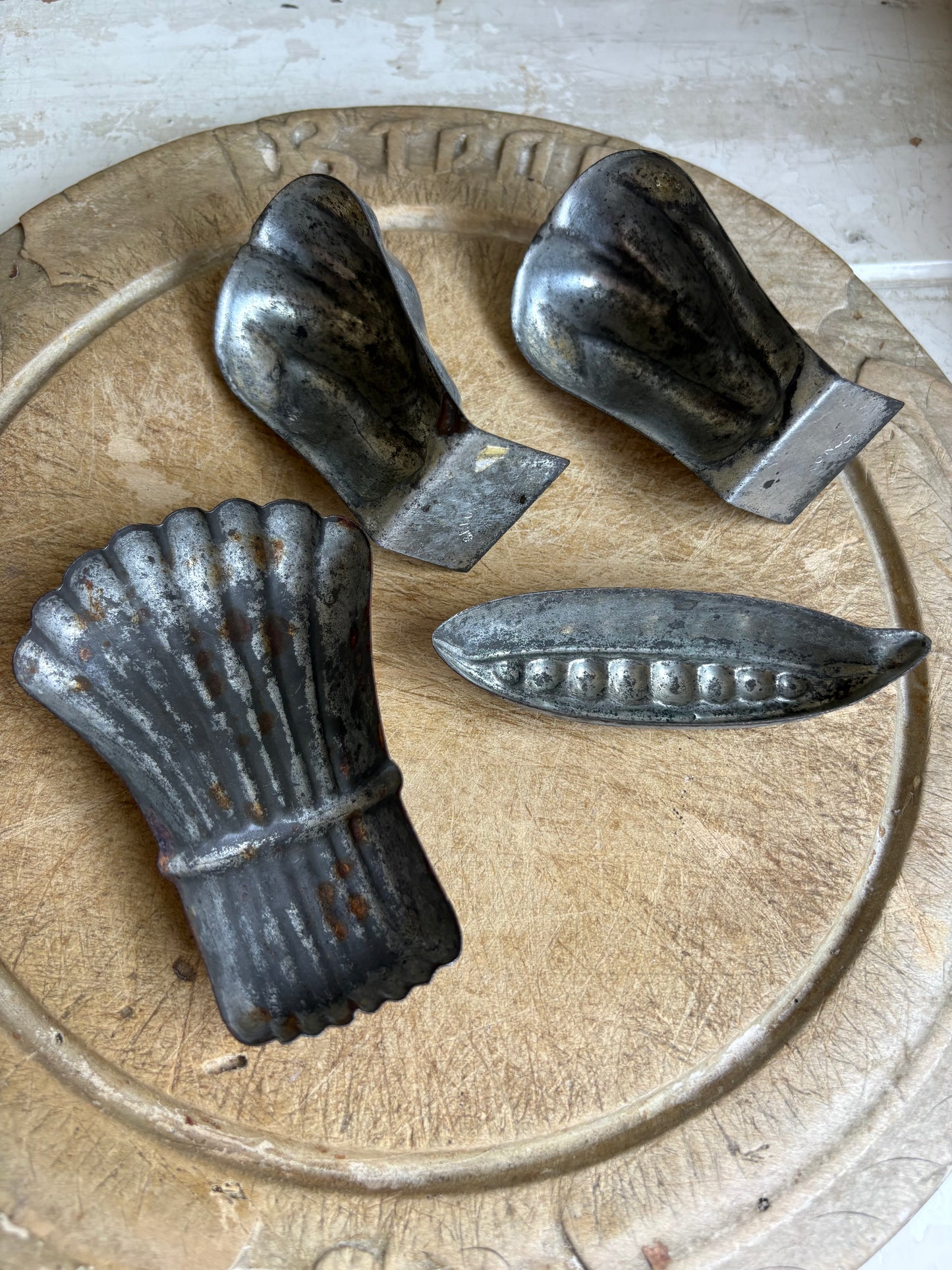 Vintage Pastry Tins - Kitchenalia - Aspic Moulds.