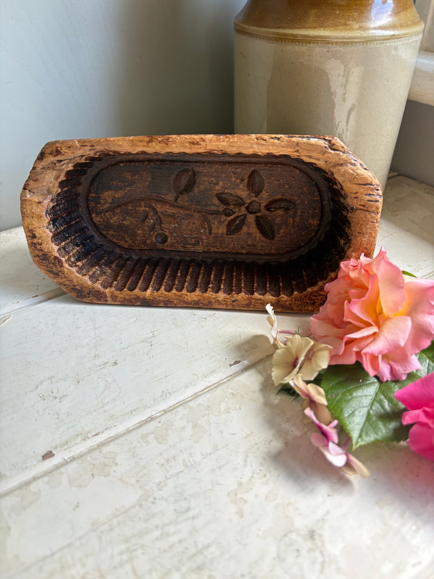 Antique Butter Brick, Butter Mould