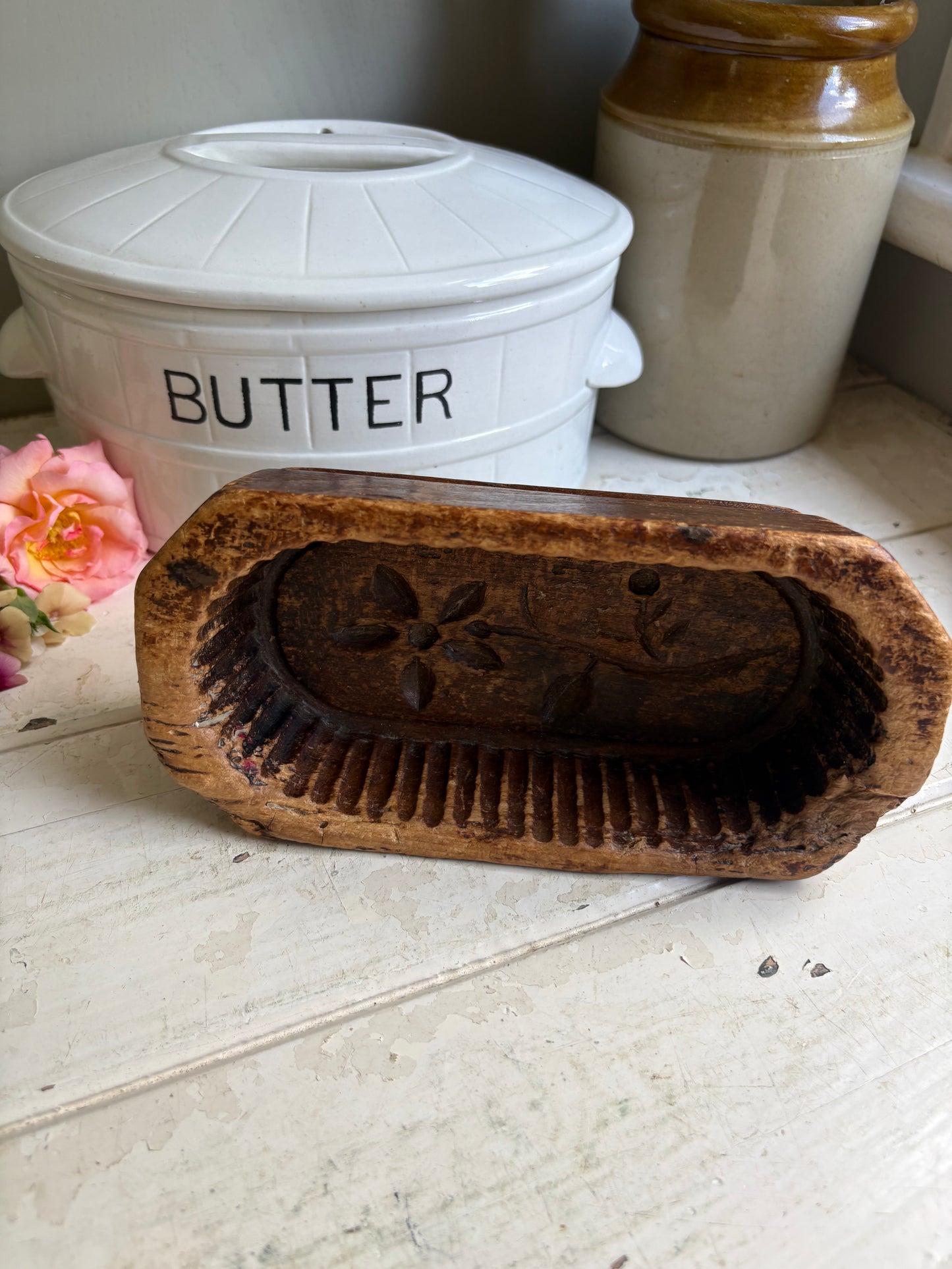 Antique Butter Brick, Butter Mould