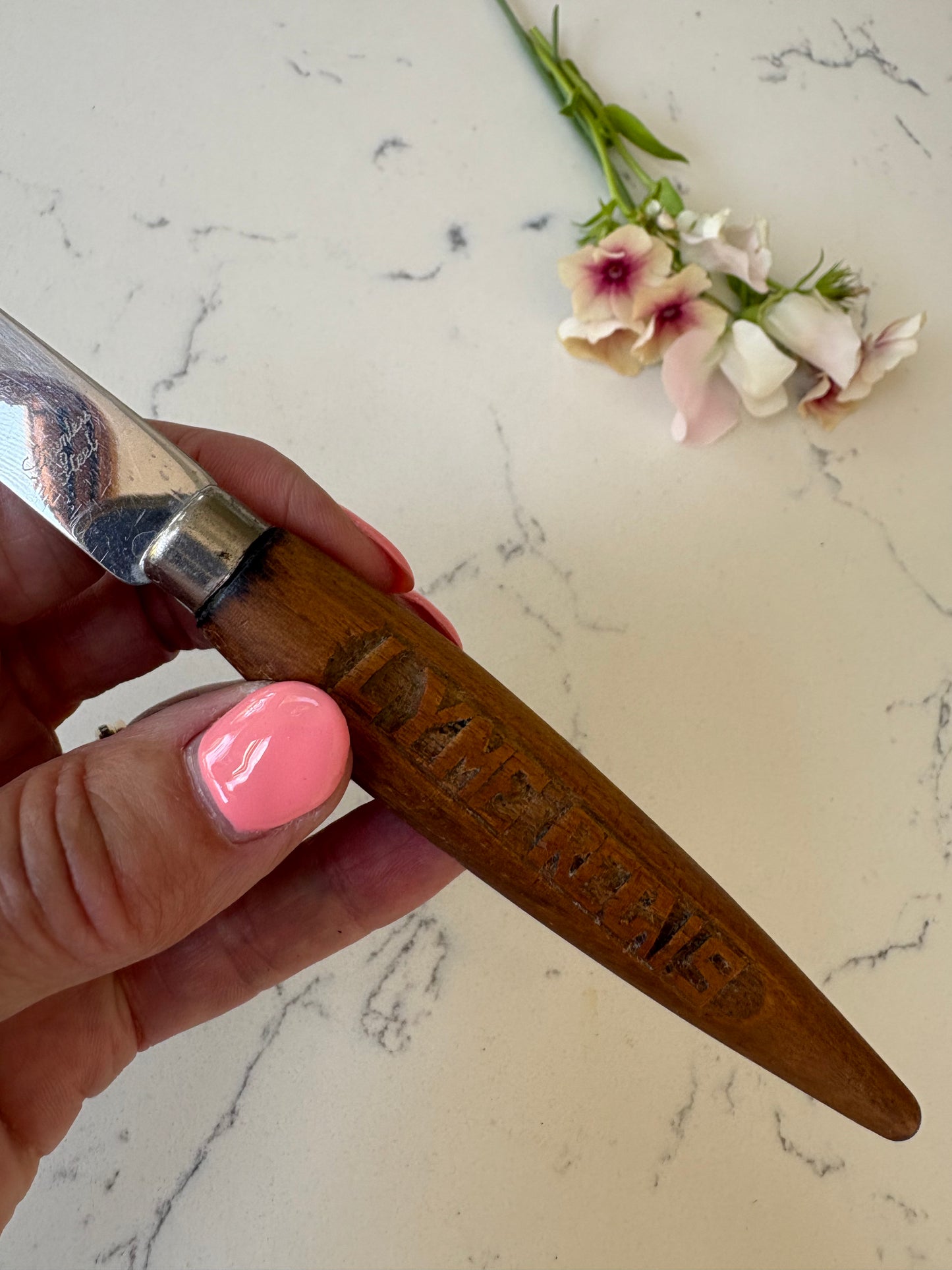 Vintage Carved Grapefruit Cutter, Kitchenalia