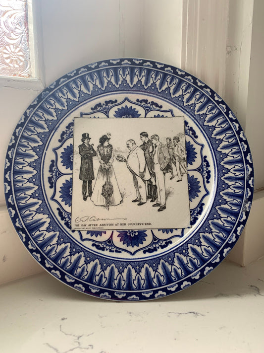 Royal Doulton Charles Gibson 1900s plate